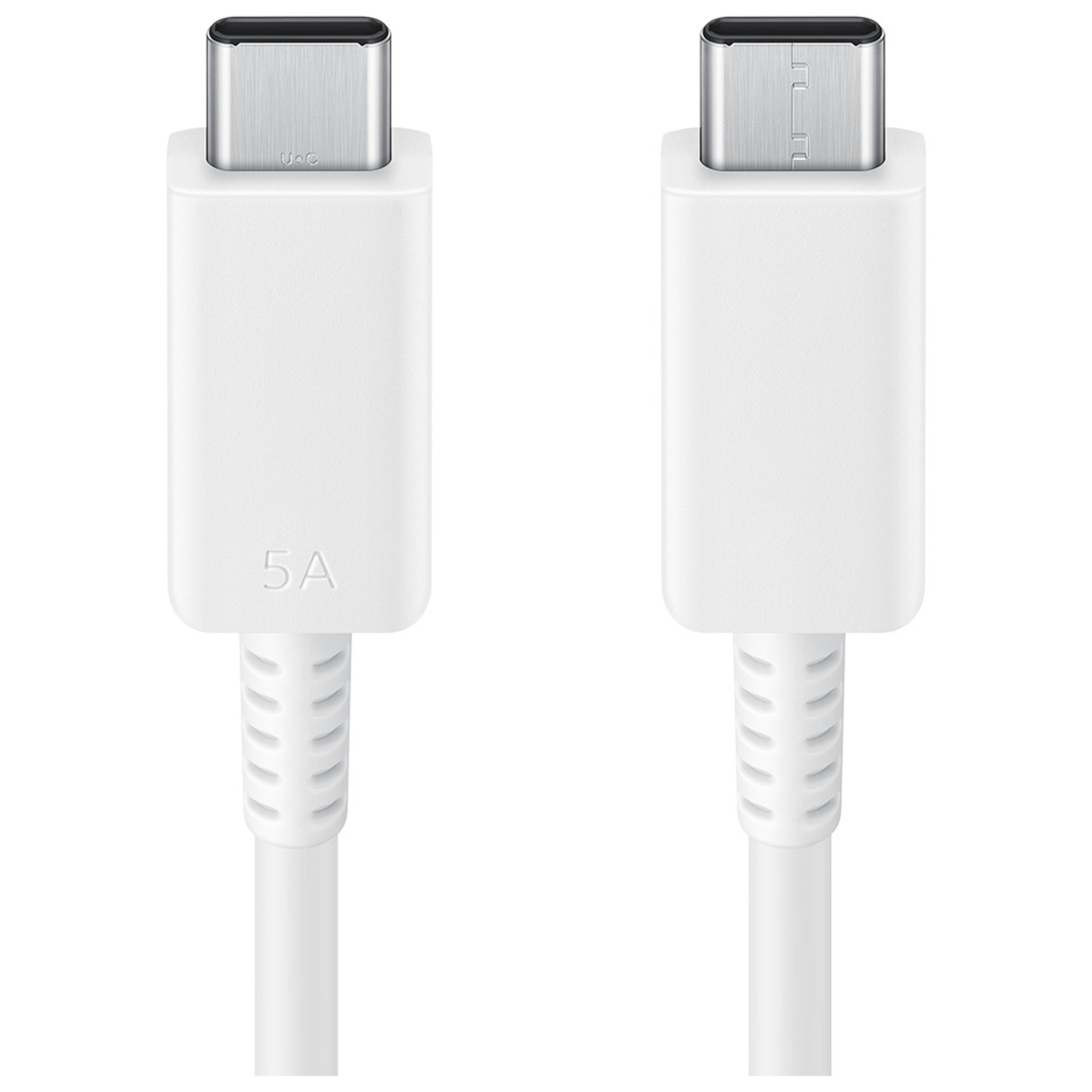 Câble USB C / USB C 3A 1.8m PD 45W Blanc Samsung - Neuf