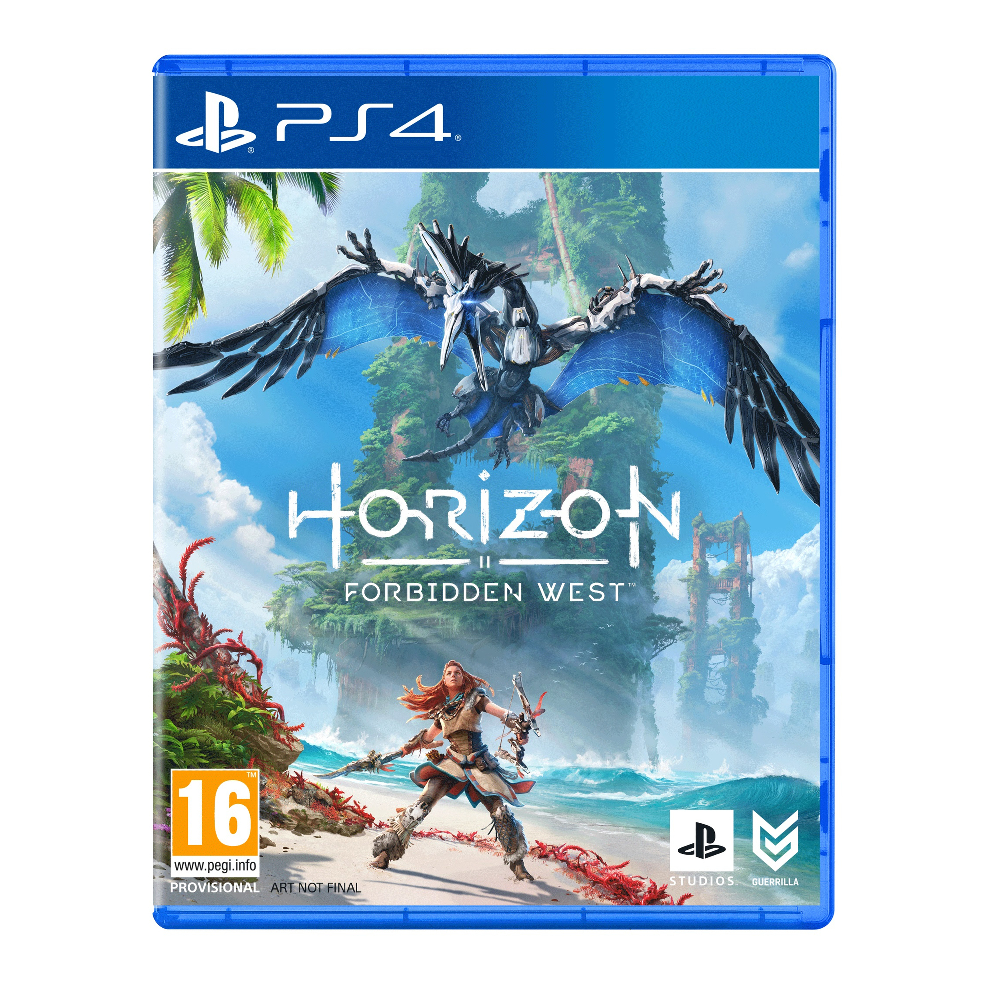 Sony Horizon: Forbidden West, Standard Edition Arabe, Allemand, Espagnol, Français, Italien, Japonais, Polonais, Portugais, Russe PlayStation 4 - Neuf