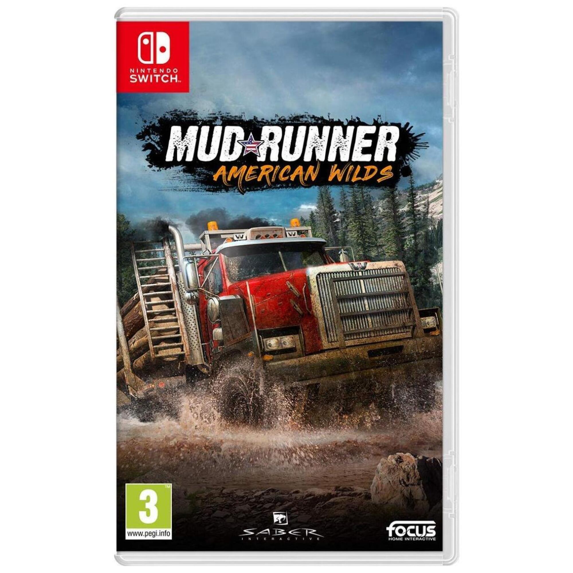 Spintires Mud Runner American Wilds SWITCH - Neuf