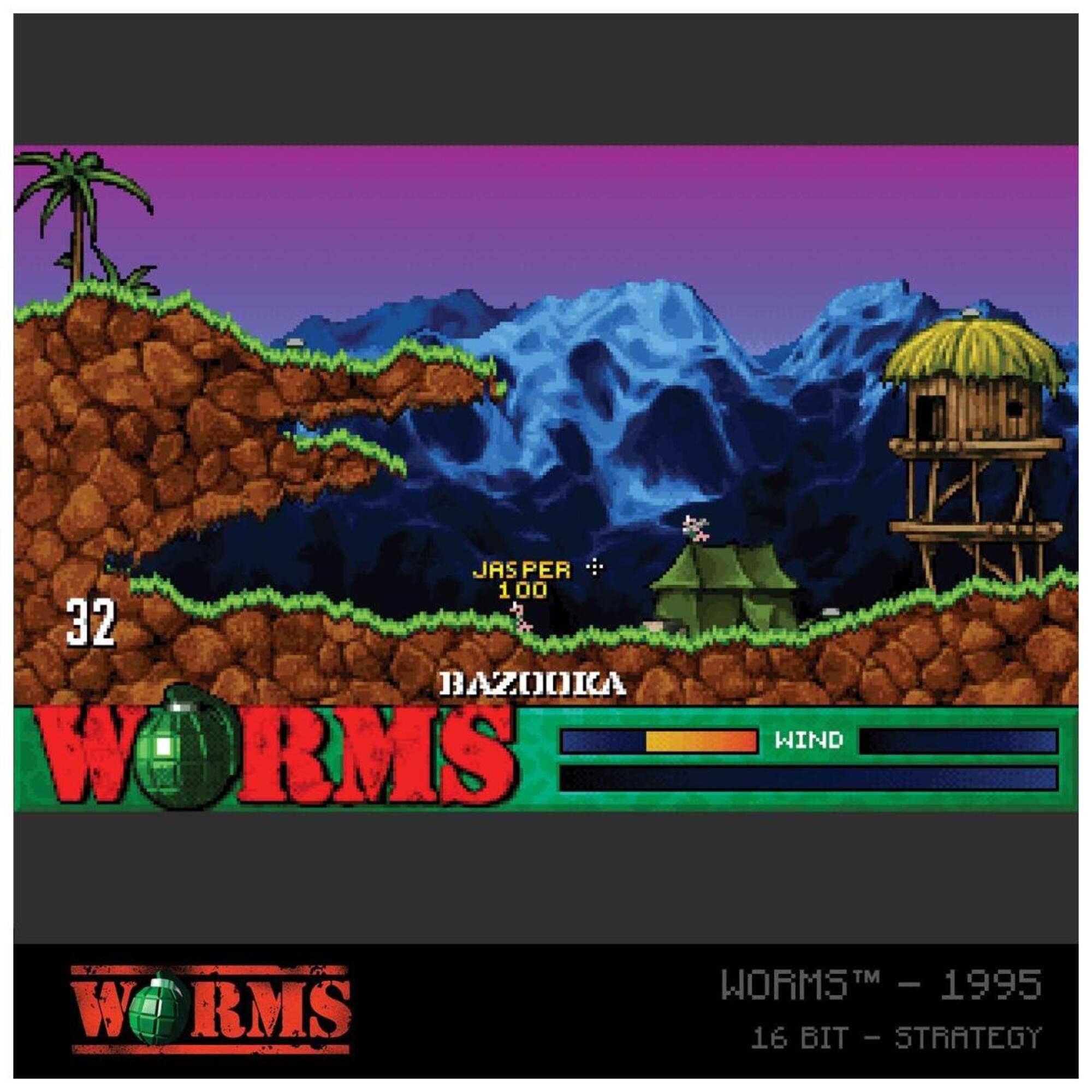 Evercade Game Cartridge Worms Collection 1 Console Retro - vue 3