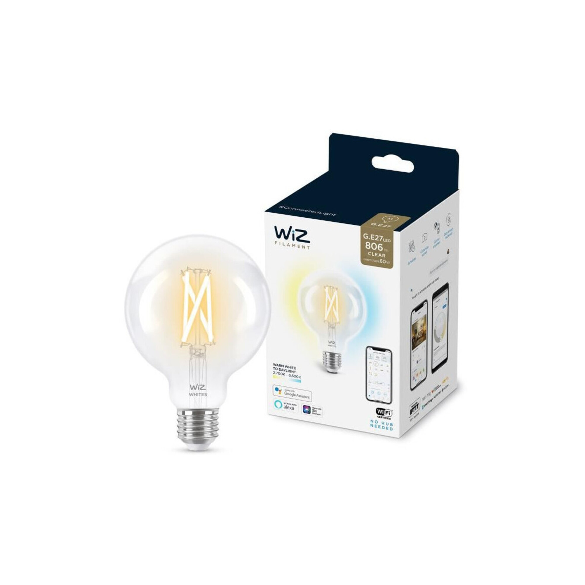 WiZ Globe à filament G95 E27 Neuf