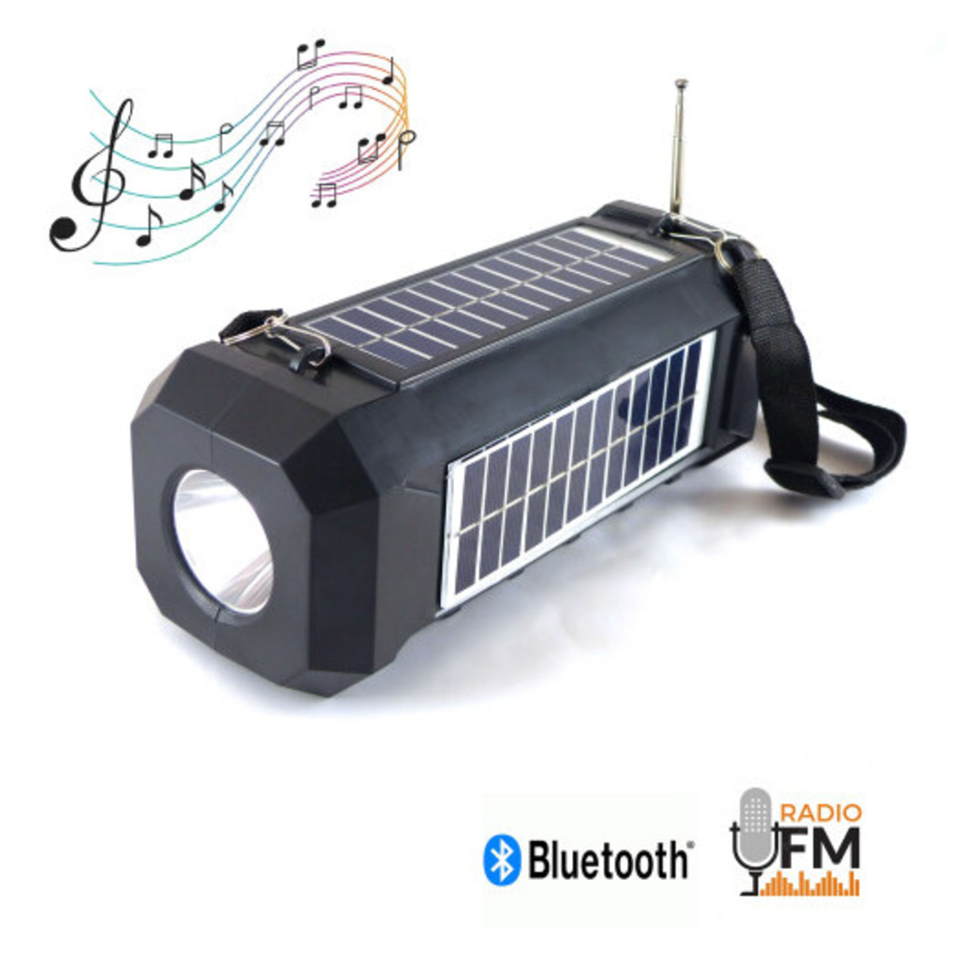 Radio solaire enceinte portable sans fil SOLARWAVE - Neuf