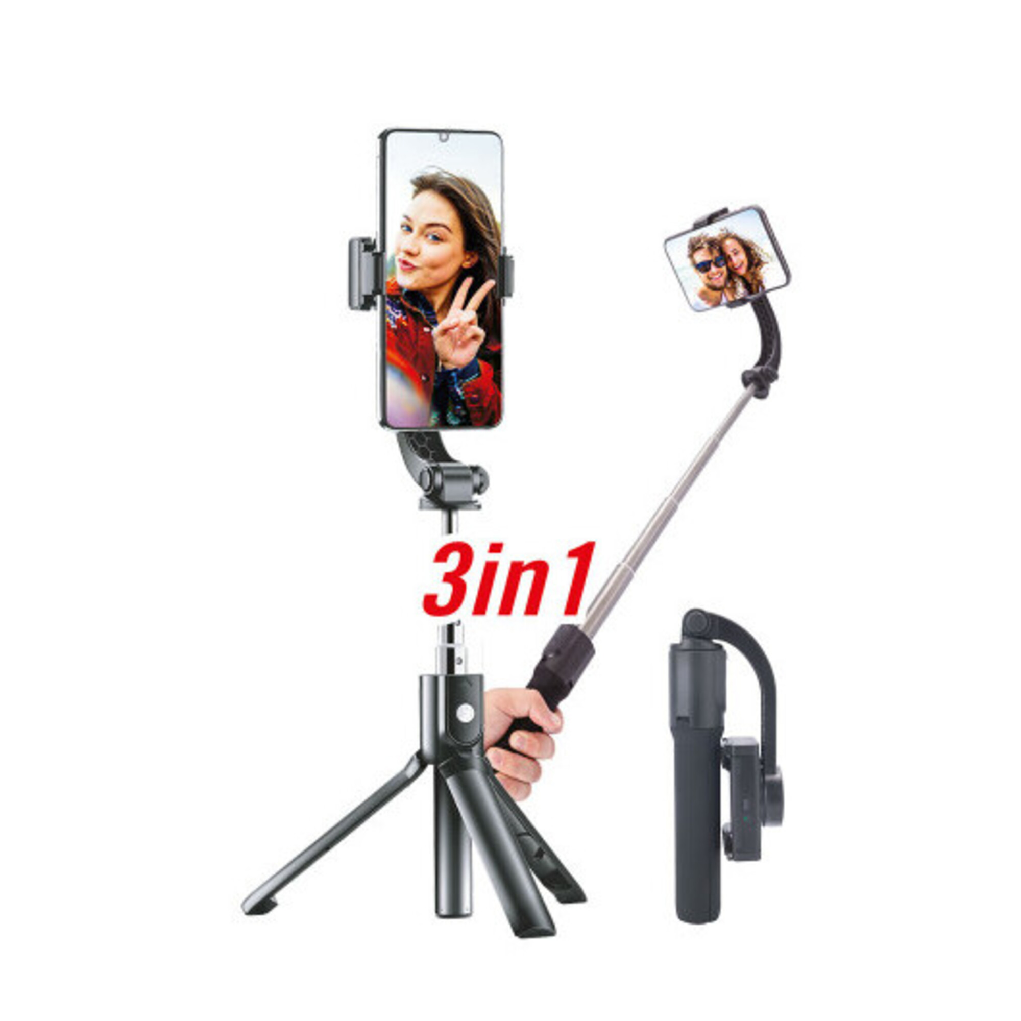 Estabilizador plegable-Trípode selfie para smartphone - Nuevo