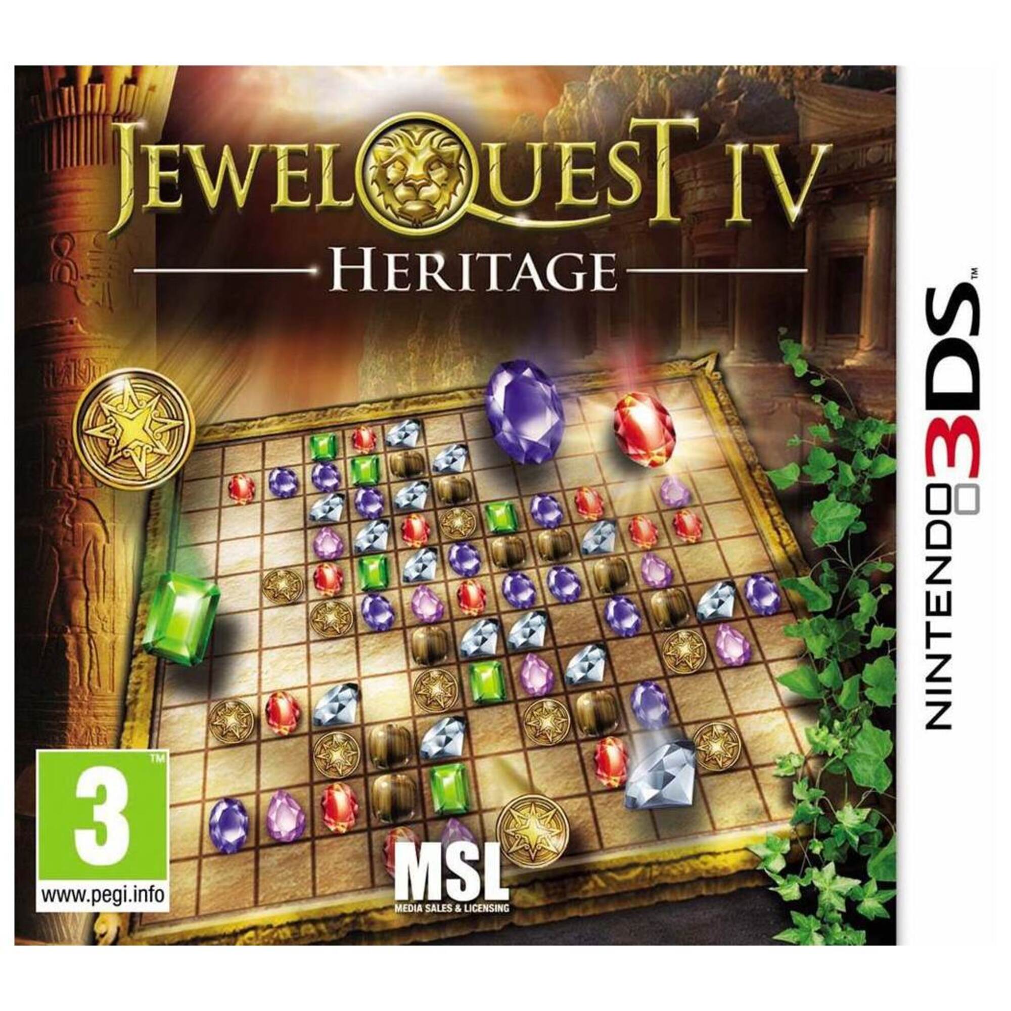 JEWEL QUEST 4 HERITAGE / Jeu console DS