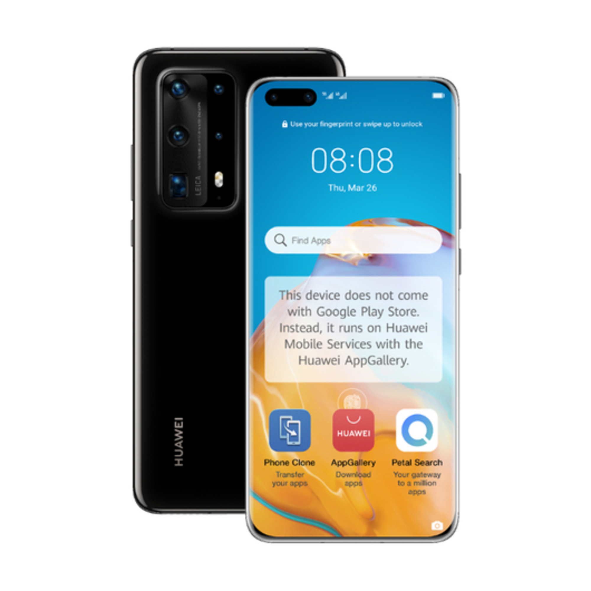 P40 Pro+ 512 Go, Noir, débloqué - Bon état Bon état - Huawei reconditionné disponible sur Pixmania