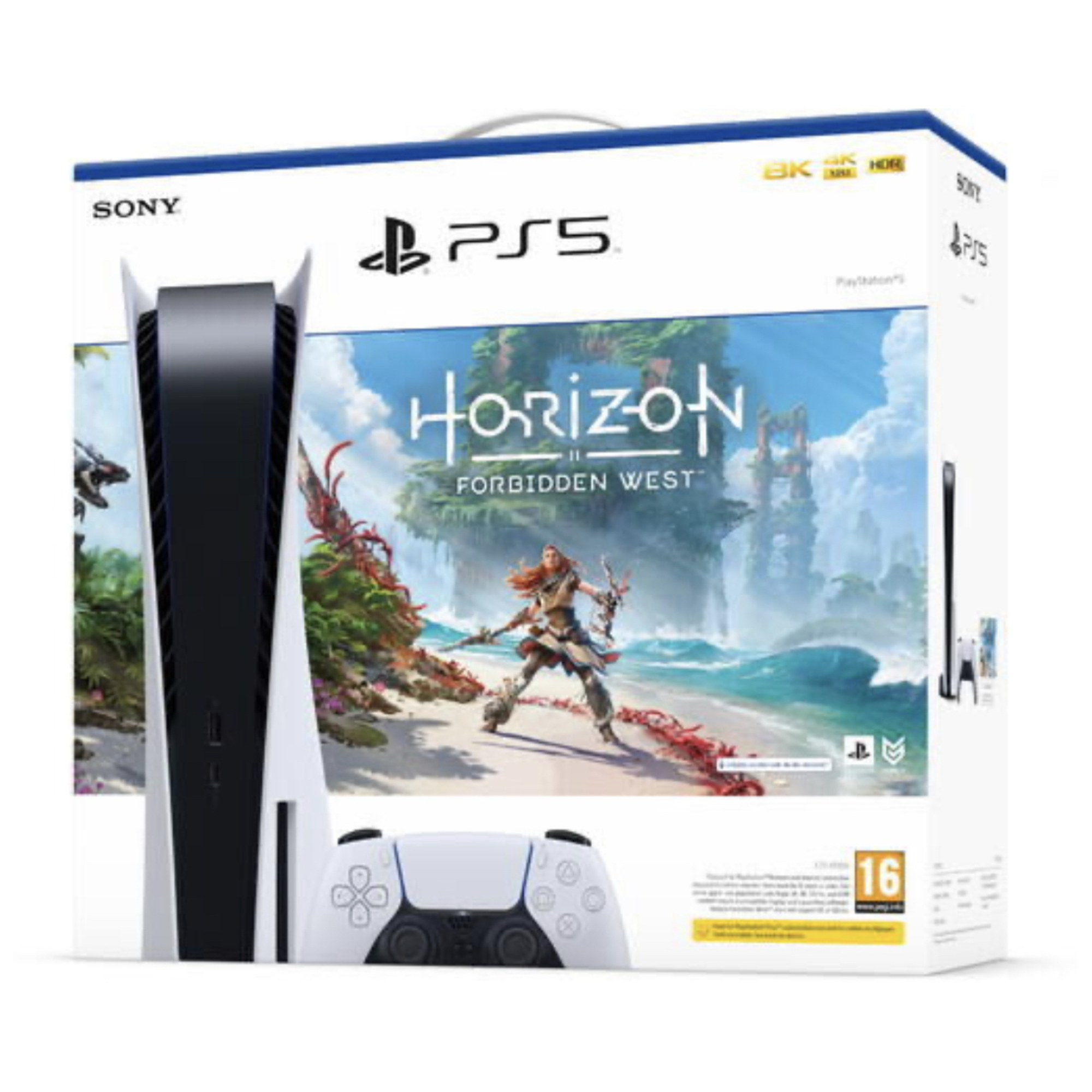 Pack PS5 & Horizon Forbidden West - Console de jeux Playstation 5 (Standard) - Excellent état