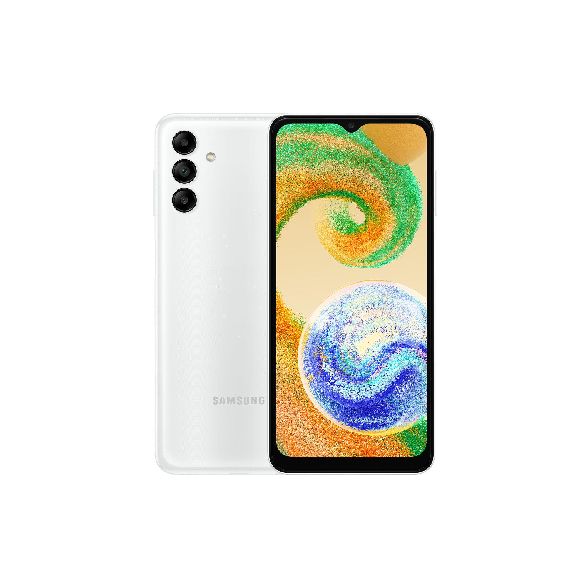 Samsung Galaxy A04S 32Go (4G), Blanc, débloqué - Neuf