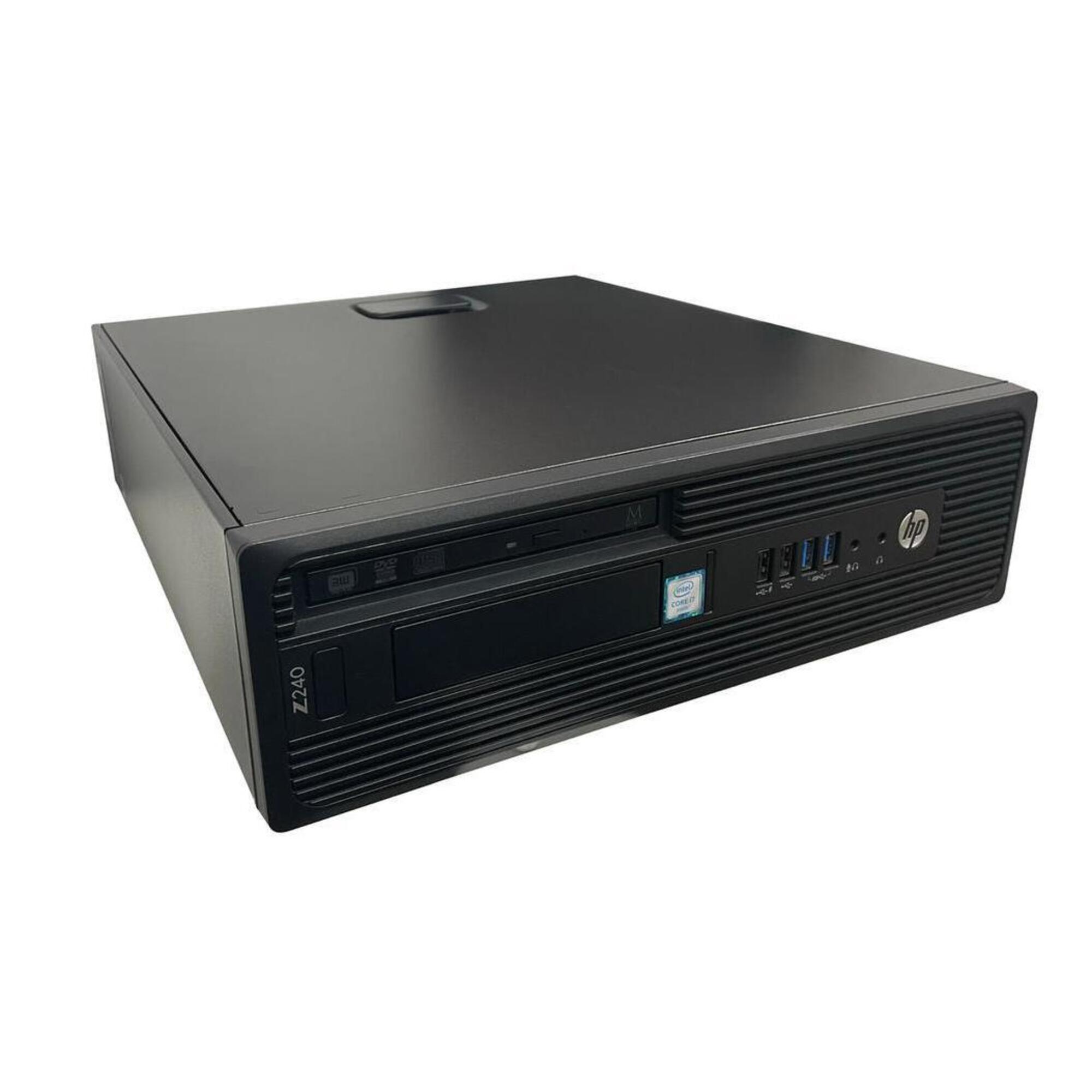 Desktop HP Z240 SFF Workstation (E3-1230 v5 - 32 GB - 240 GB SSD - NVS 310 - Windows 10 Pro) - Très bon état