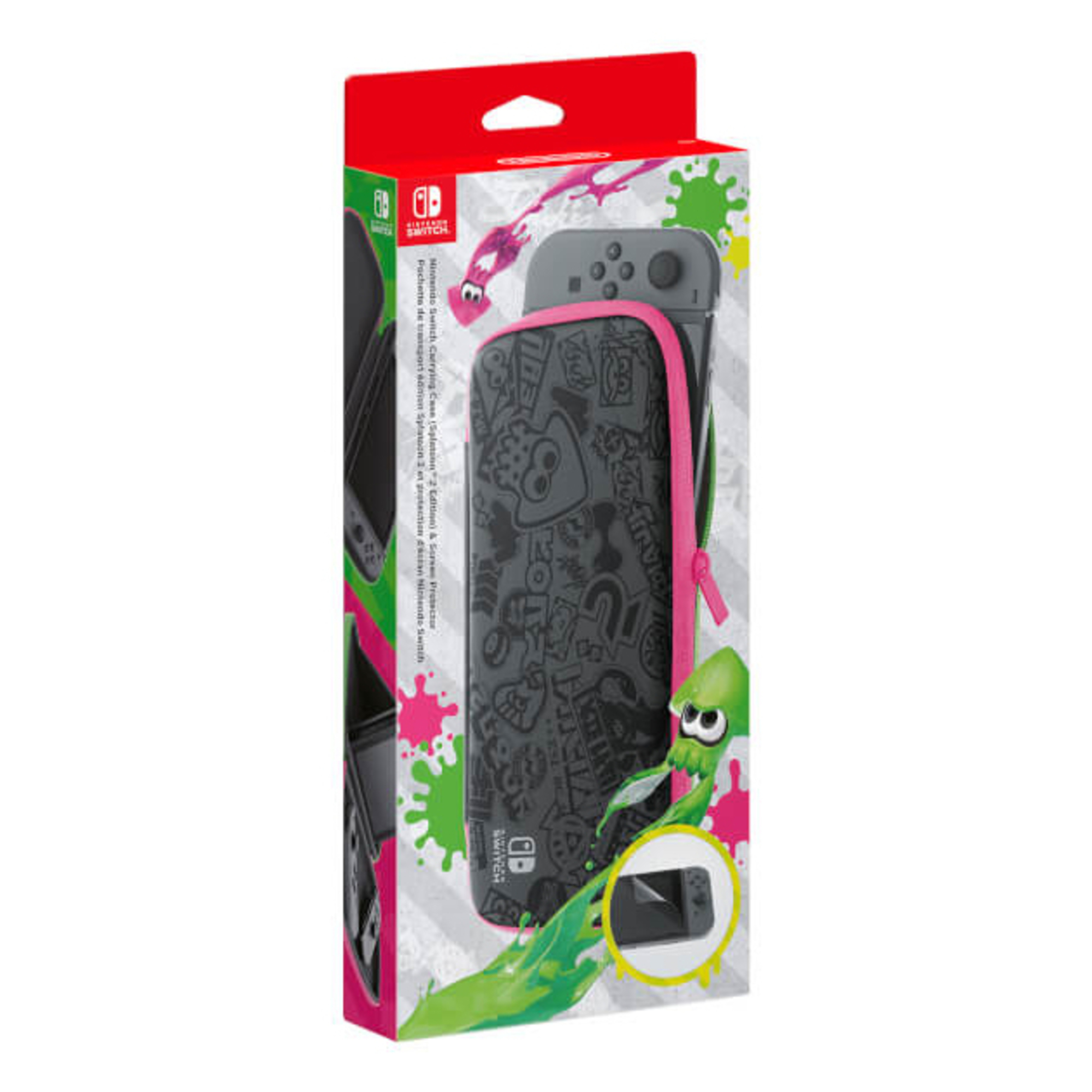 Nintendo Switch Housse Incl. Film De Protection Splatoon 2 Edition - vue 9
