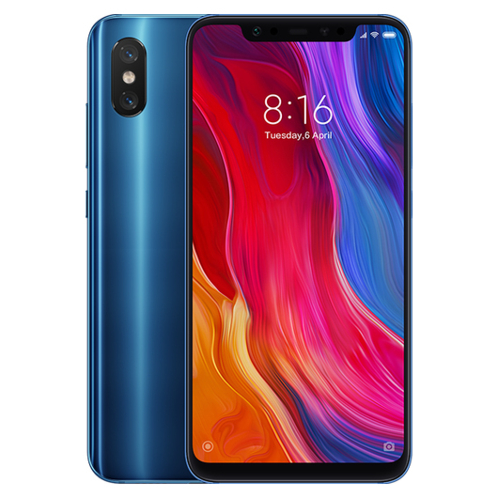 Mi 8 64 Go, Bleu, débloqué - Bon état