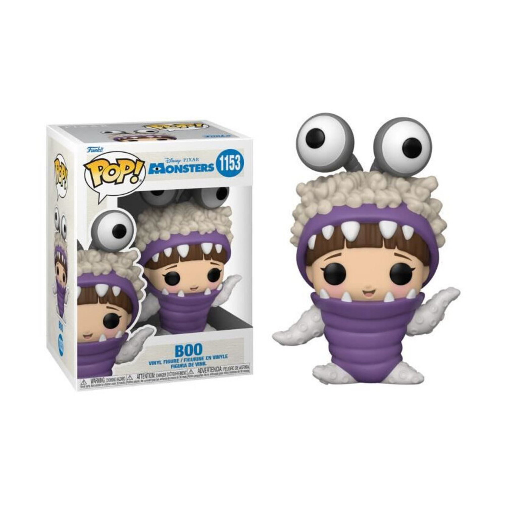 Figurine Funko Pop! Disney : Monsters Inc 20th - Boo w/Hood Up - Neuf