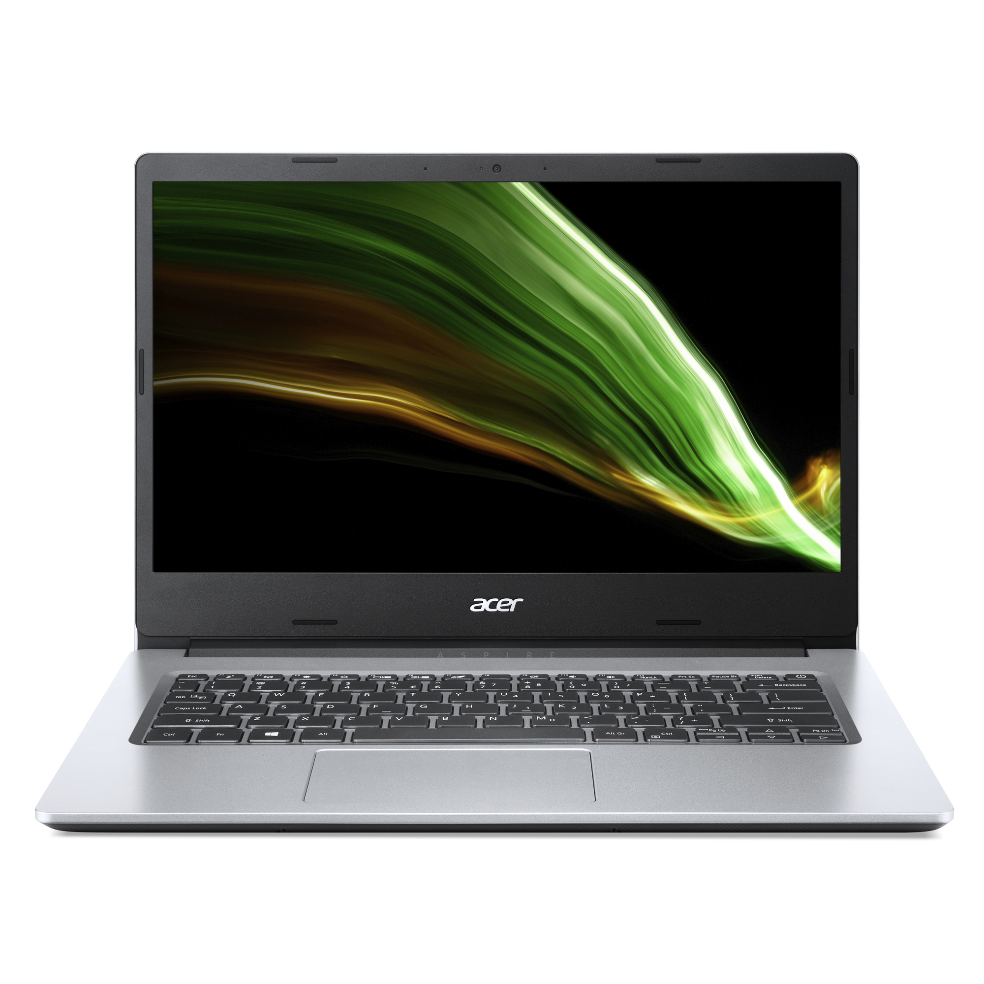 Acer Aspire 1 A114-33-C85G N4500 Ordinateur portable 35,6 cm (14 ) HD Intel® Celeron® N 4 Go DDR4-SDRAM 64 Go eMMC Wi-Fi 5 (802.11ac) Windows 11 Home Argent - Neuf