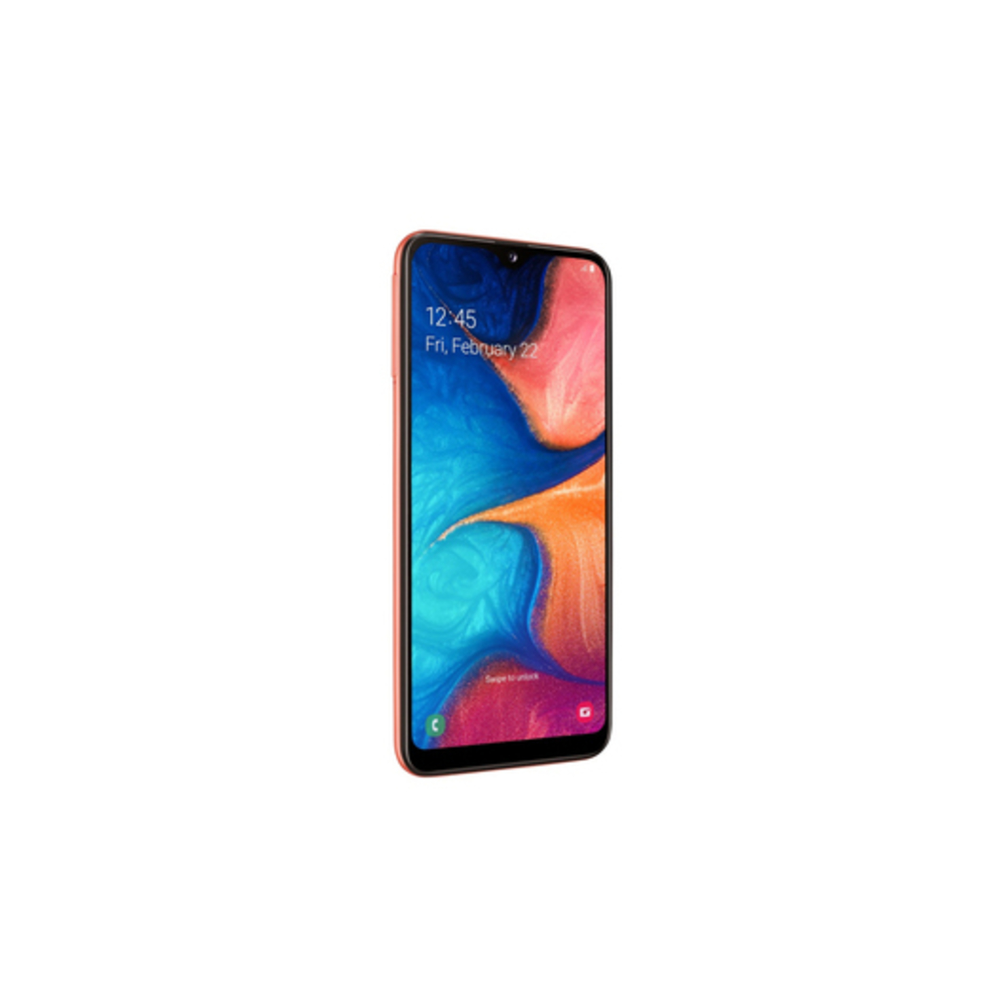 Galaxy A20e (2019) 32 Go, Corail, débloqué - Très bon état