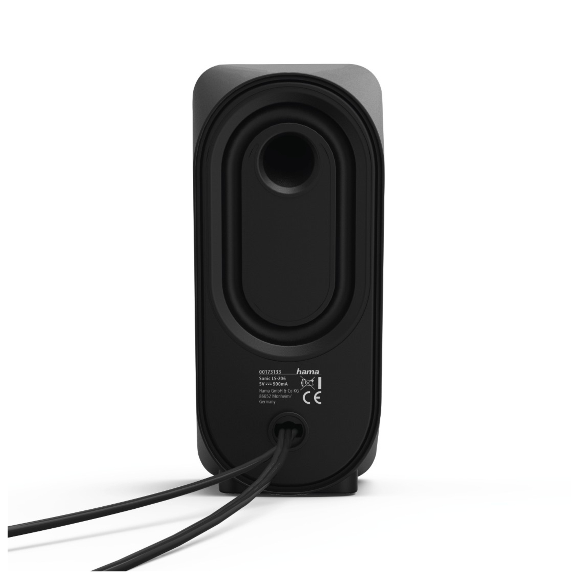 Enceintes Hama Sonic LS-206 – Système Stéréo 2.0, Alimentées USB, 6 W - vue 3