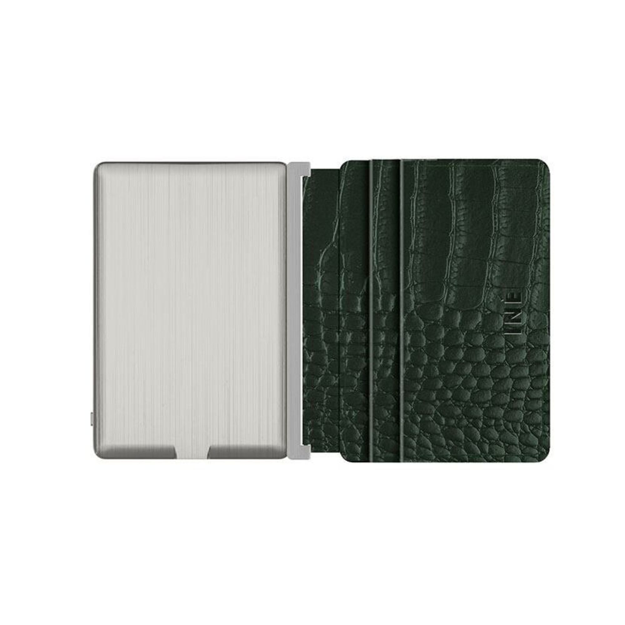 Iné • The Wallet Recycled Leather Alligator Neuf - vue 6