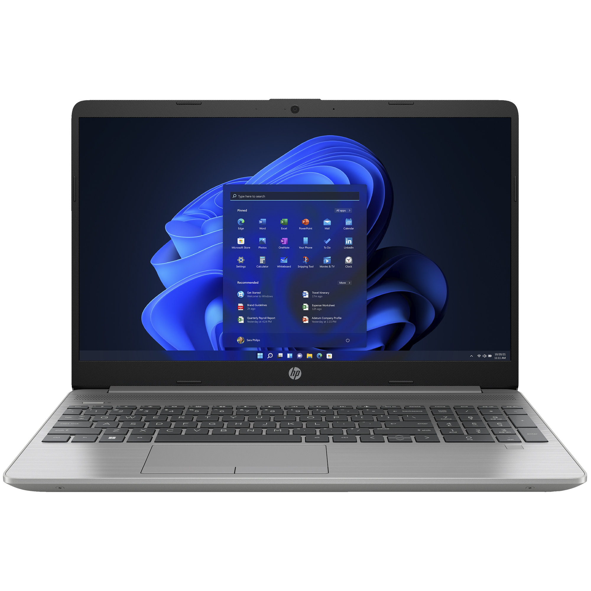 HP 255 G9 Amd Ryzen™ 5 5625U Ordinateur Portable 39,6 Cm (15.6 ) Full Hd 8 Go Ddr4-Sdram 512 Go SSD Wi-Fi 5 (802.11Ac) Windows 11 Home Argent