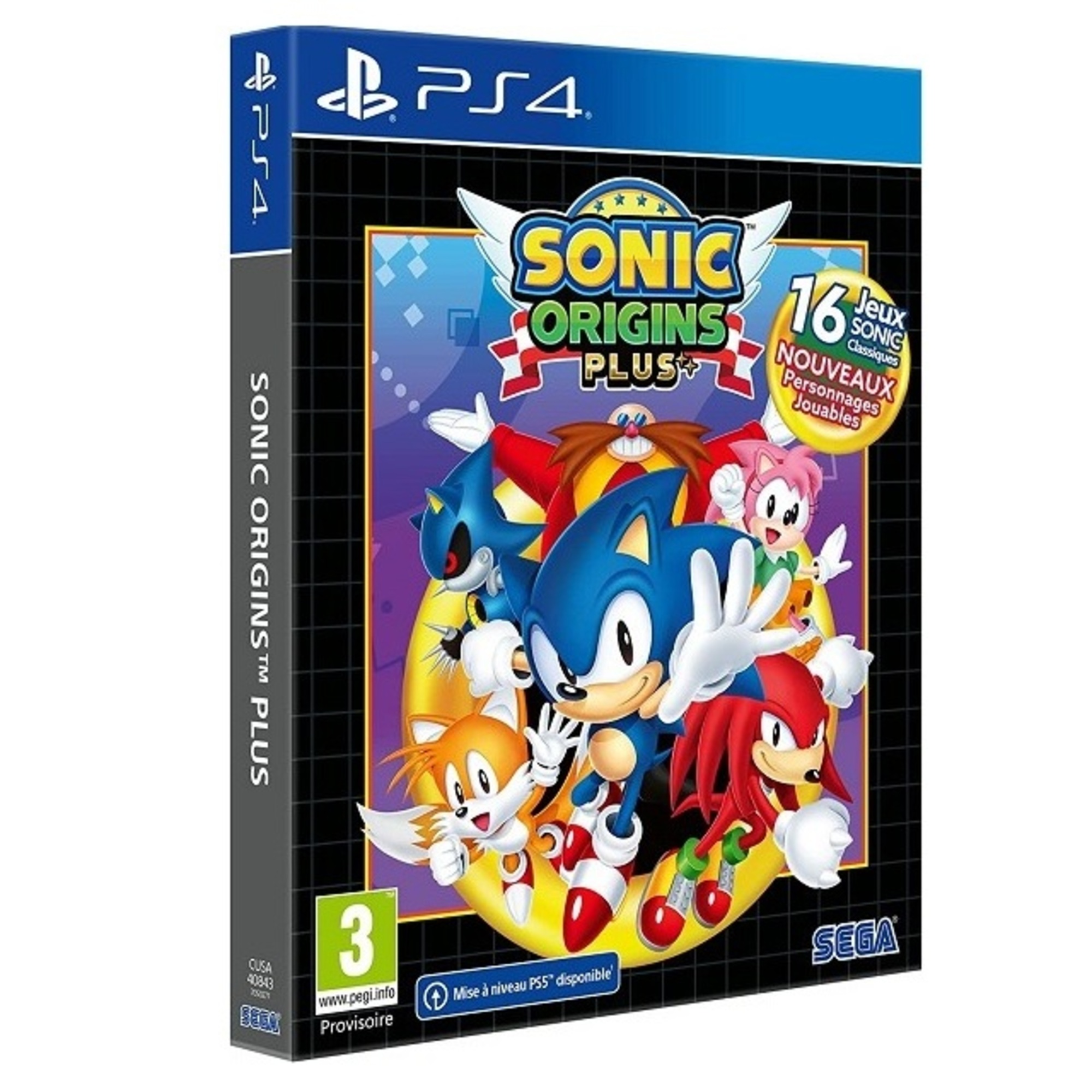 Sonic Origins Plus (PS4) - Neuf