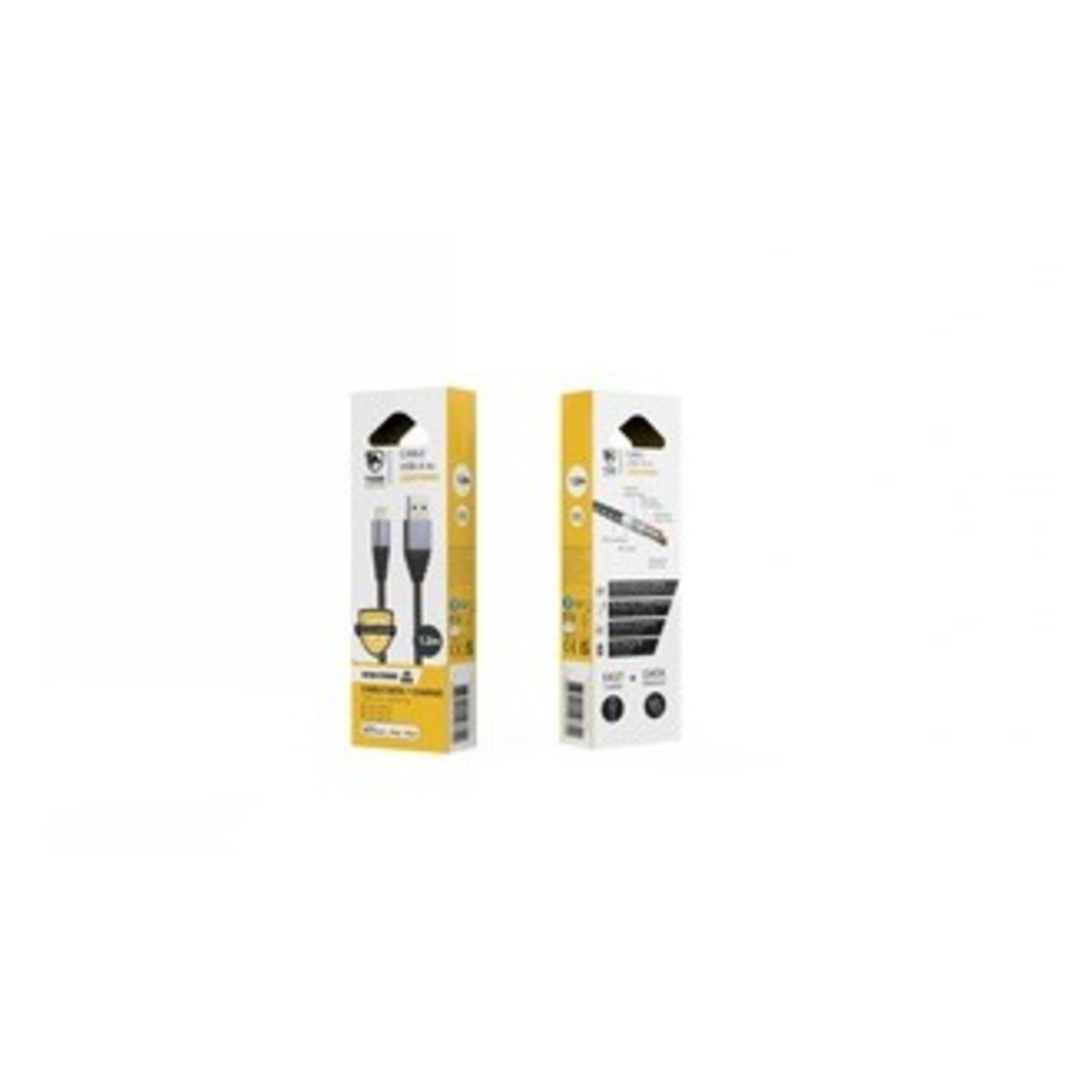 Câble Ultra Résistant MUVIT TIGER USB / Lightning 1.2 - vue 2