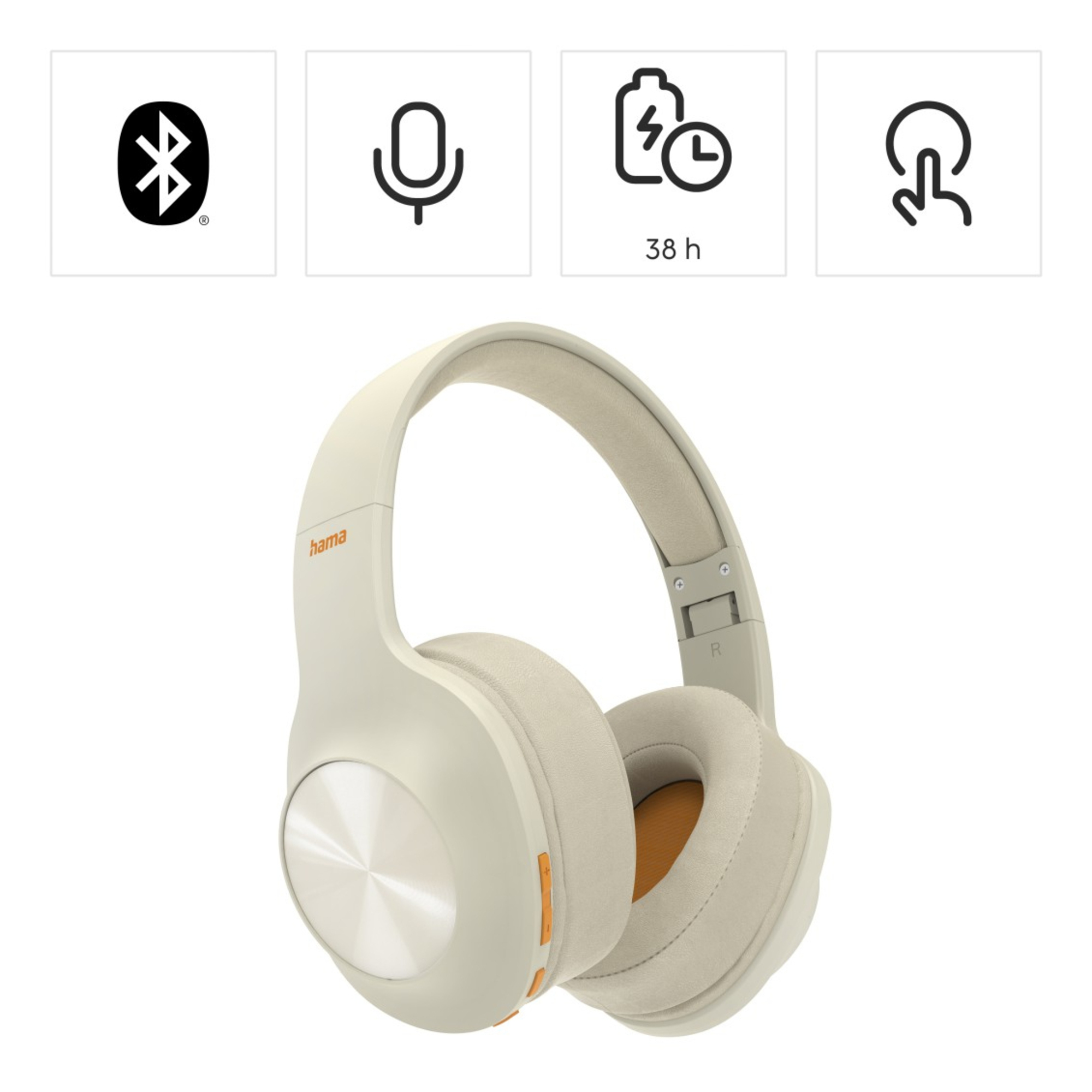 Hama Spirit Calypso Casque Sans fil Arceau AppelsMusique Bluetooth Neuf - vue 5