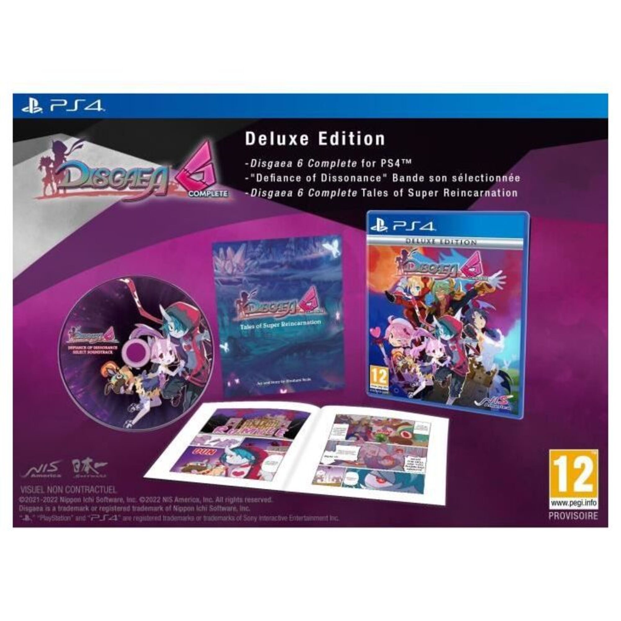 Disgaea 6 Complete Jeu PS4 Neuf - vue 3