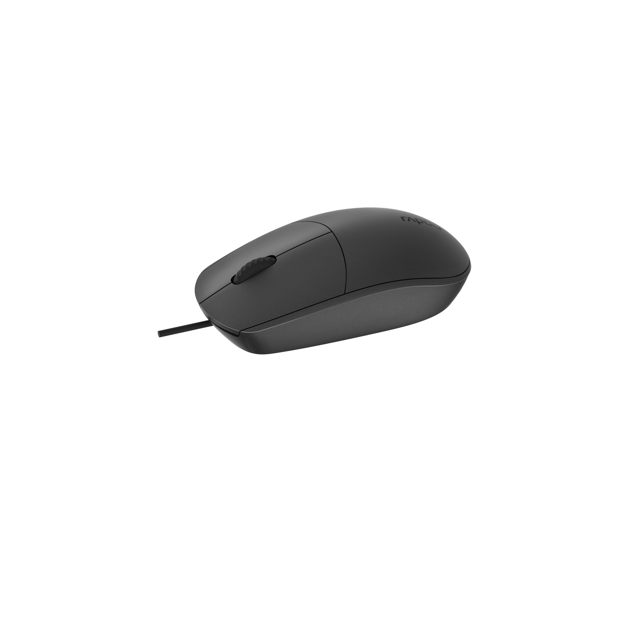 Rapoo N100 BK Bureau Ambidextre USB Type A Optique 1600 DPI Neuf