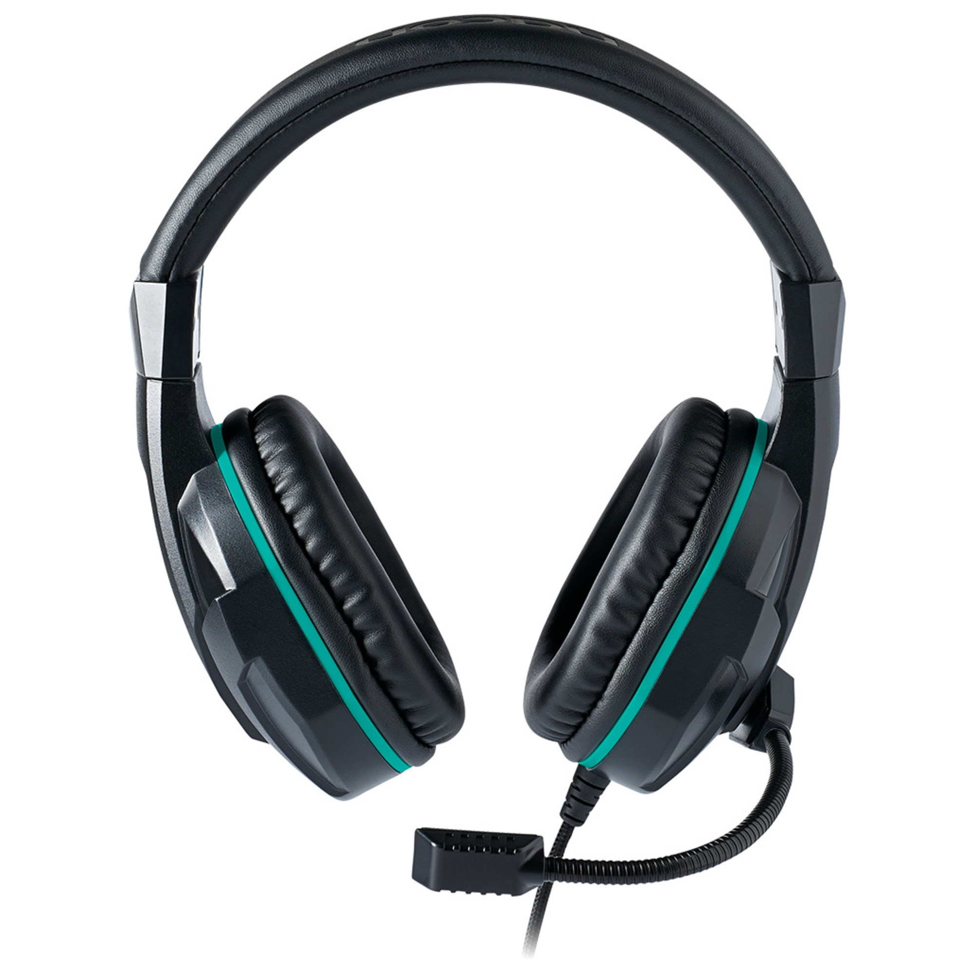 Casque Gaming filaire turquoise et noir avec micro amovible Nacon GH-110 - Neuf