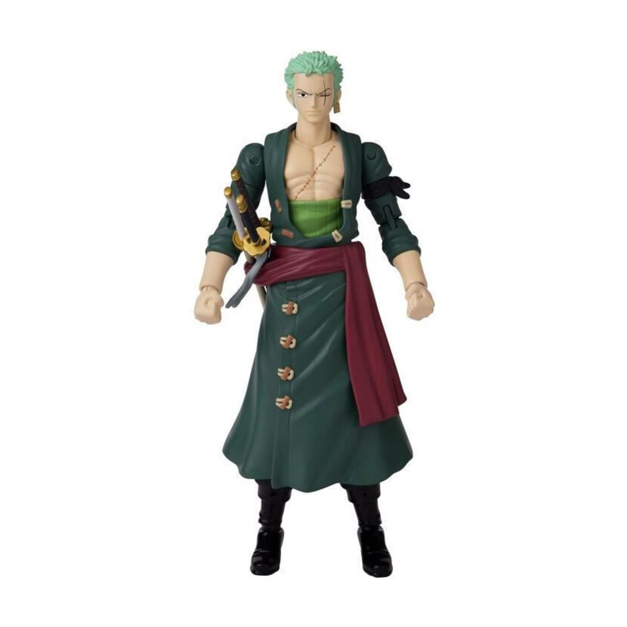 BANDAI Anime Heroes - One Piece - Figurine Anime heroes 17 cm - Roronoa Zoro - Neuf