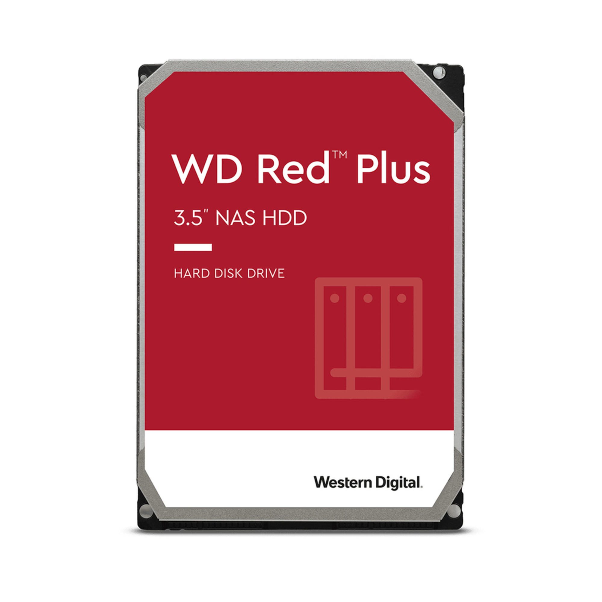 Western Digital WD Red Plus disque dur 14 To 7200 tr/min 3.5  Série ATA III - Neuf