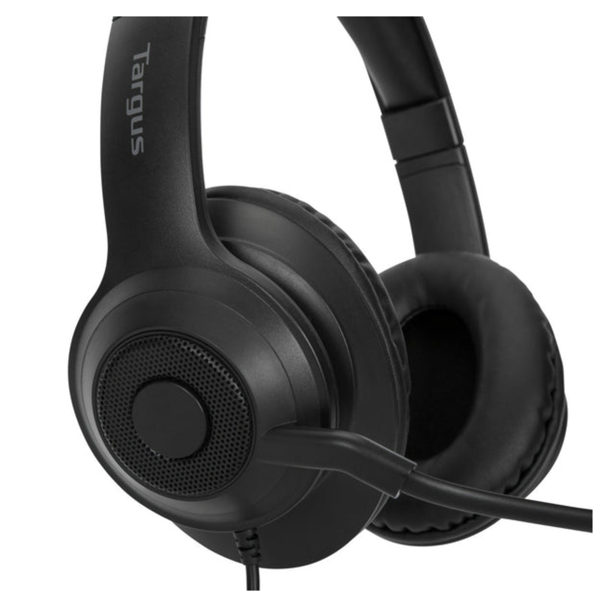 Targus AEH102GL écouteur/casque Avec fil Arceau Appels/Musique USB Type-A Noir - Neuf