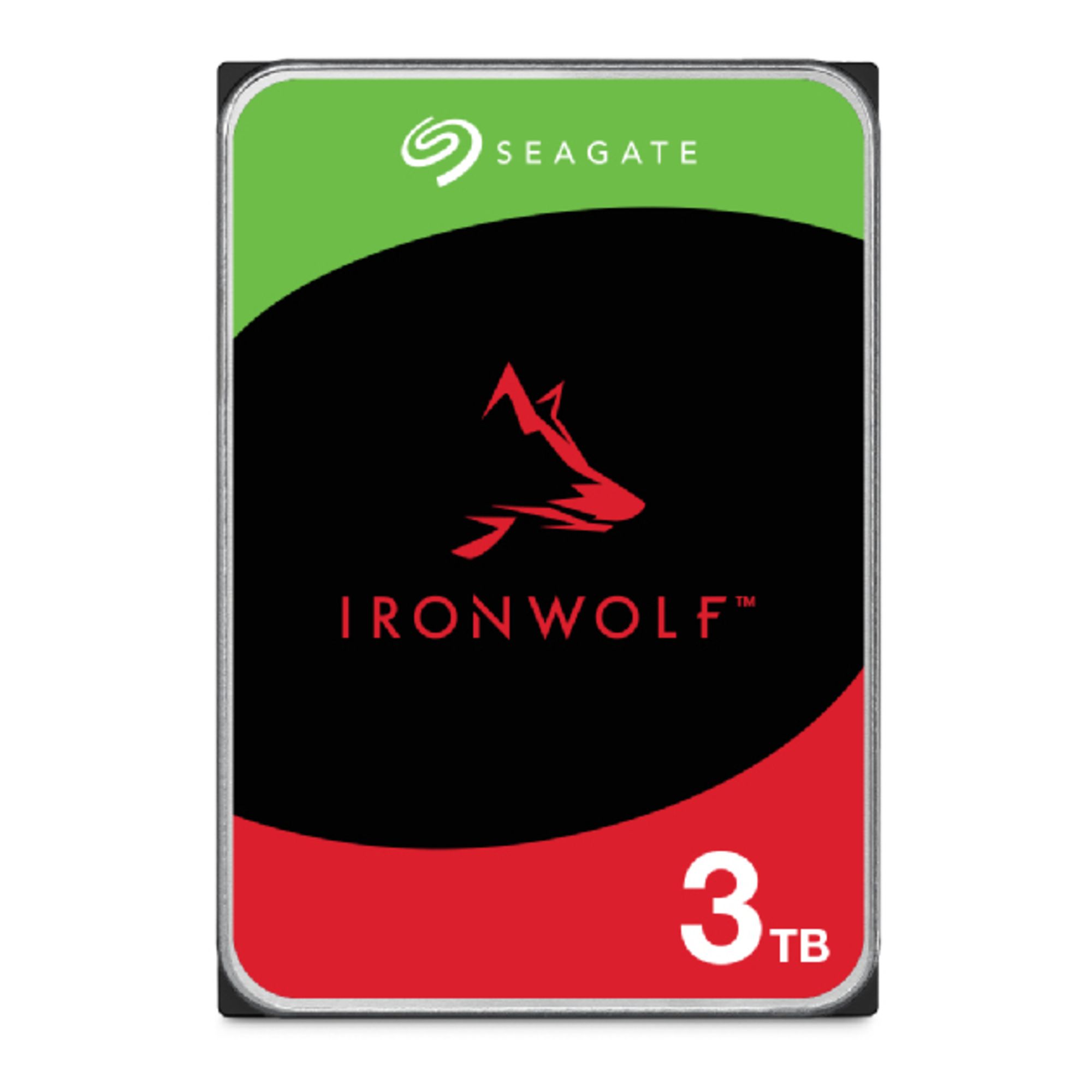 Seagate IronWolf ST3000VN006 disque dur 3 To 5400 trmin 256 Mo 3.5 Série ATA III Neuf