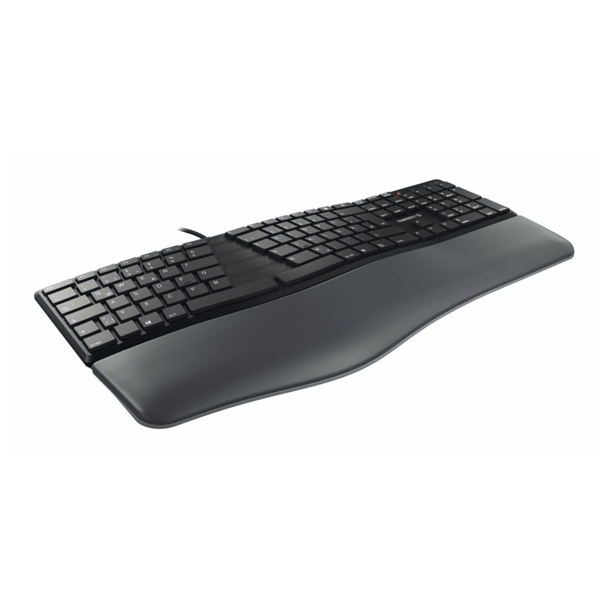 CHERRY KC 4500 ERGO clavier Universel USB AZERTY Belge Noir - Neuf