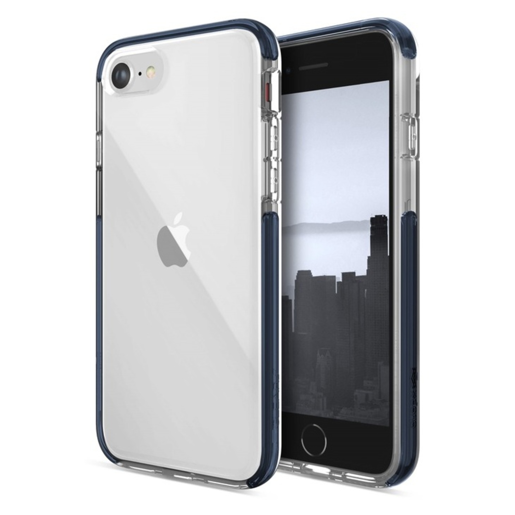 RAPTIC Coque pour iPhone SE 2022 EARTH Antichoc Bleu