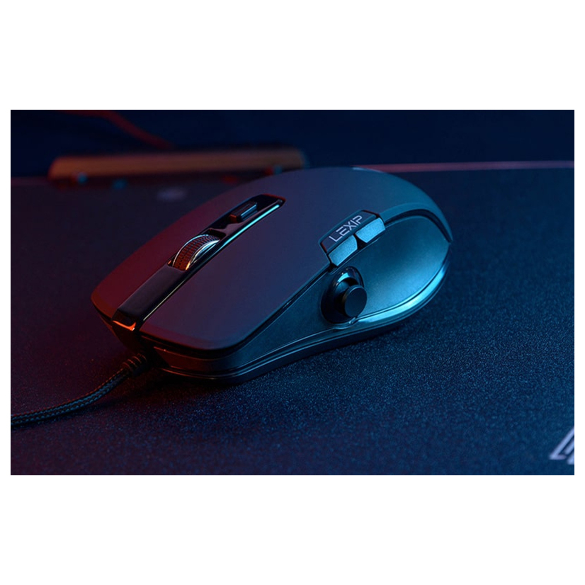 Souris Lexip Np93 Neptunium Alpha – Filaire, 12000 DPI, Joystick Interne - vue 2