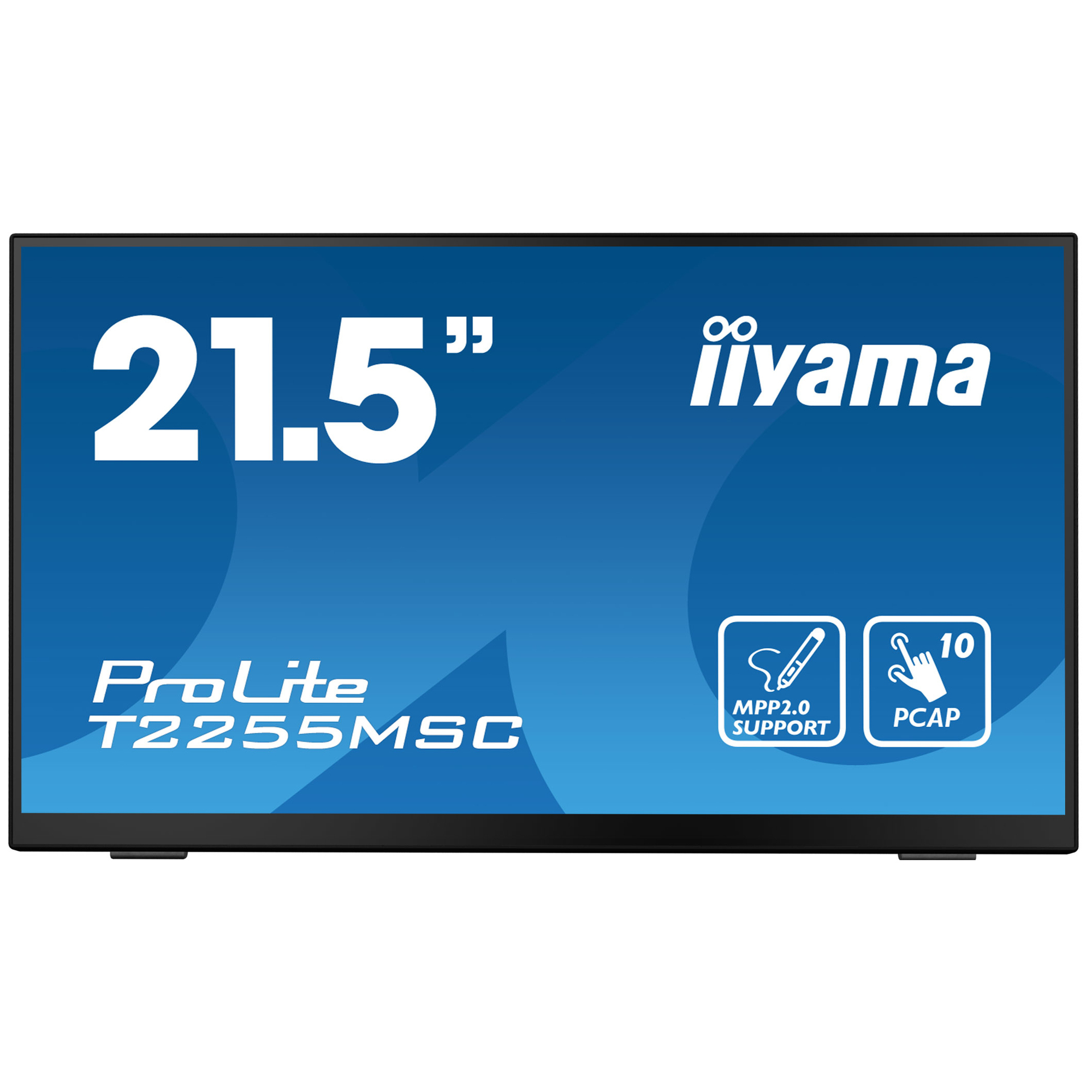 iiyama ProLite T2255MSC-B1 écran plat de PC 54,6 cm (21.5 ) 1920 x 1080 pixels Full HD LCD Écran tactile Noir - Neuf