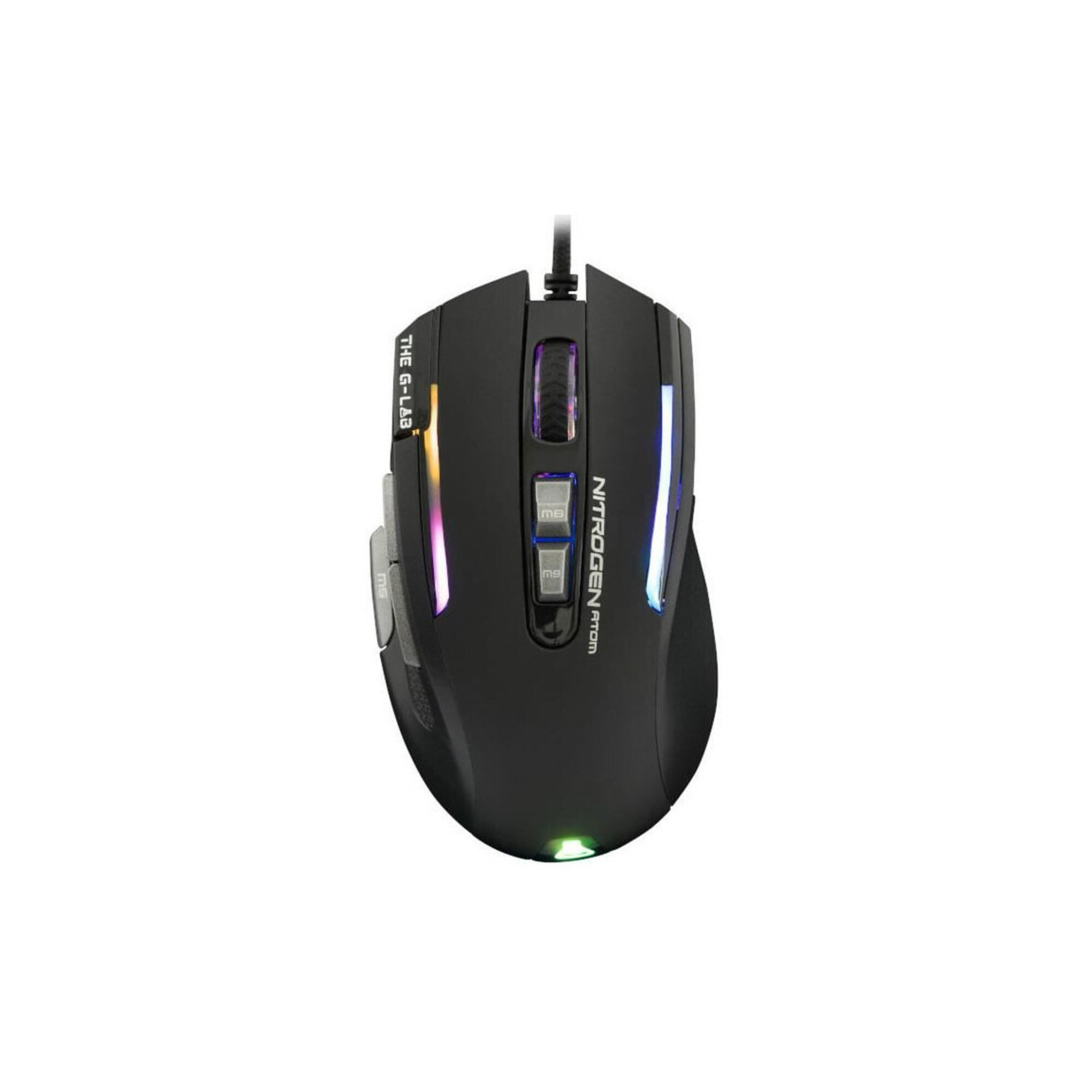 THE G-LAB KULT-NITRO-ATOM Souris Gaming RGB - 4800 DPI - Programmable - Noir - Neuf