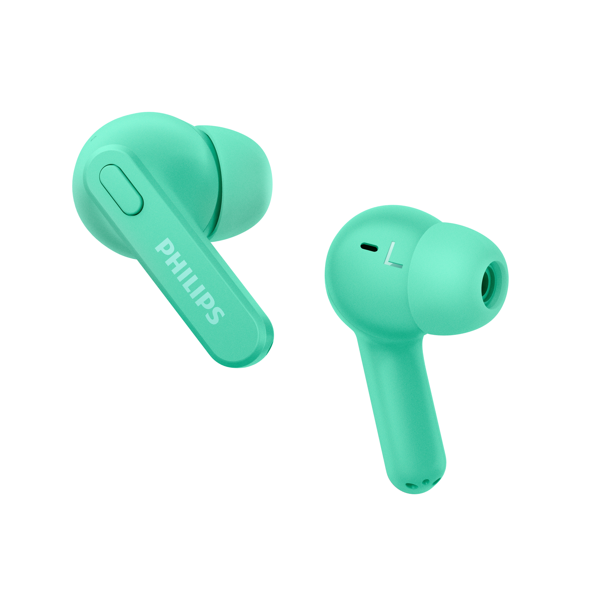 Philips 2000 series TAT2206GR/00 écouteur/casque True Wireless Stereo (TWS) Ecouteurs Appels/Musique Bluetooth Turquoise - Neuf