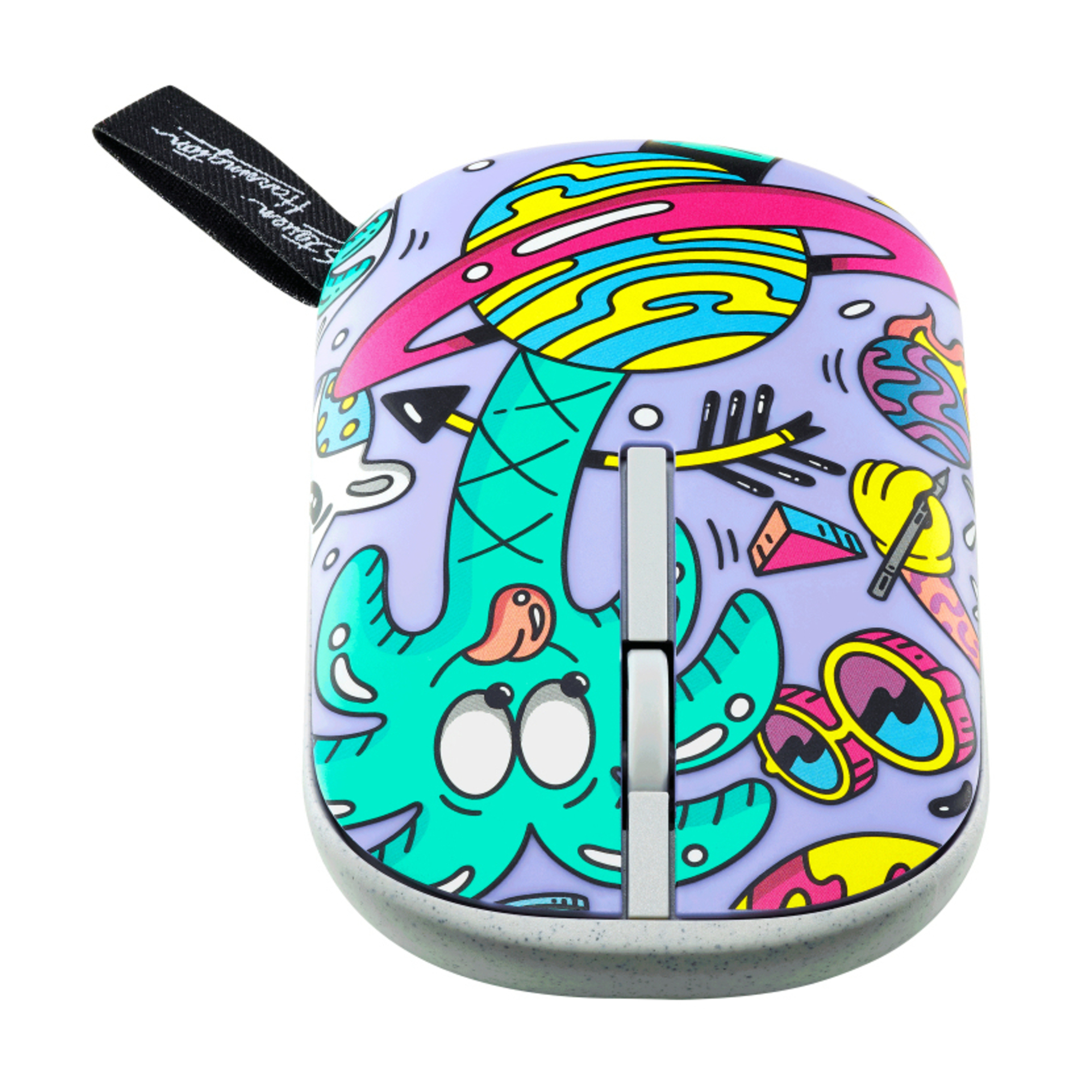 Marshmallow Mouse MD100 (Steven Harrington Edition) Souris Ambidextre RF sans fil, Bluetooth, Optique 1600 DPI - Neuf