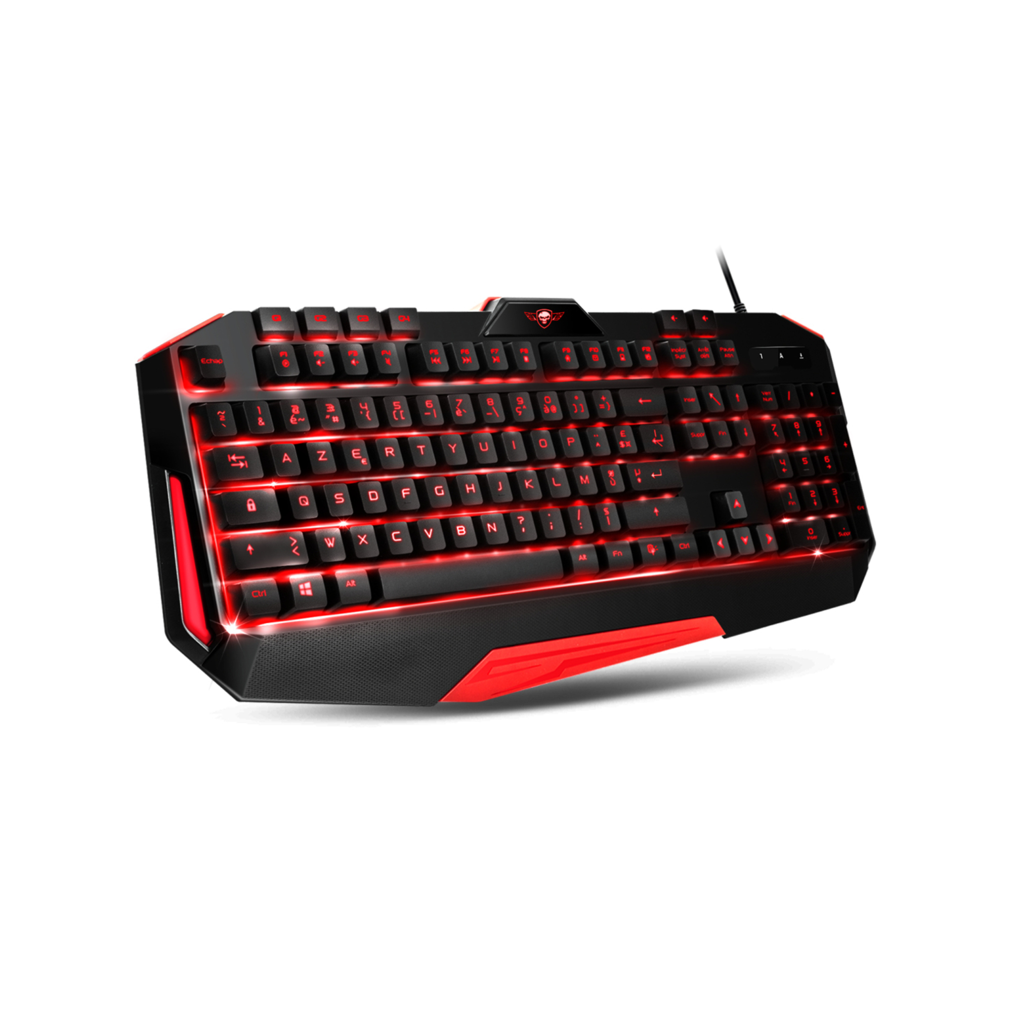 Spirit of Gamer Pro MK3 clavier Souris incluse Jouer USB AZERTY Noir - Neuf