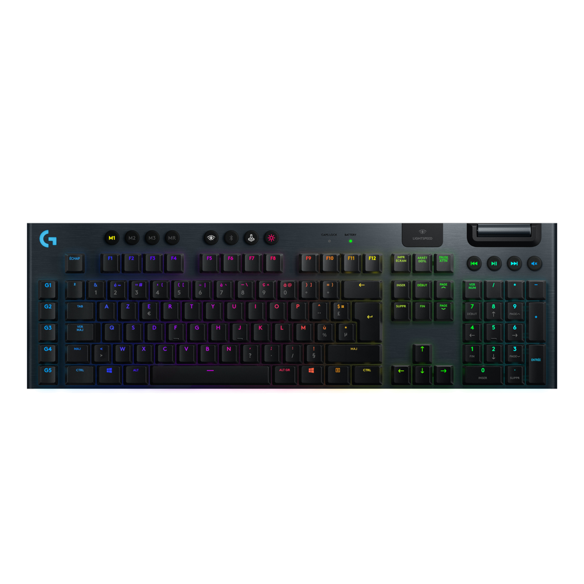 Logitech G G915 Clavier gaming mécanique sans fil RVB LIGHTSPEED - Neuf