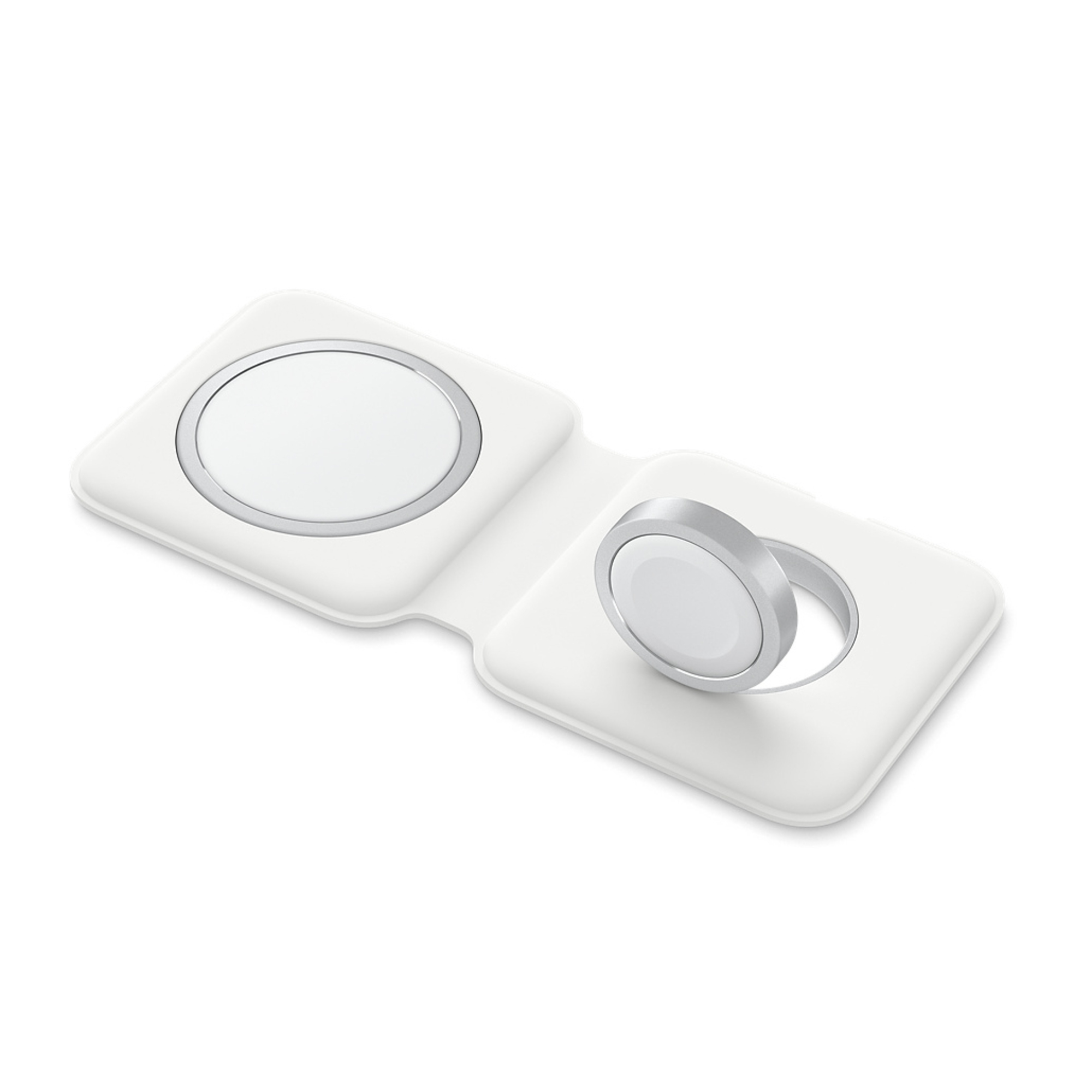 Apple Station de charge sans fil MagSafe Duo pour Watch 1 - 38 mm - 20 W Blanc - vue 4