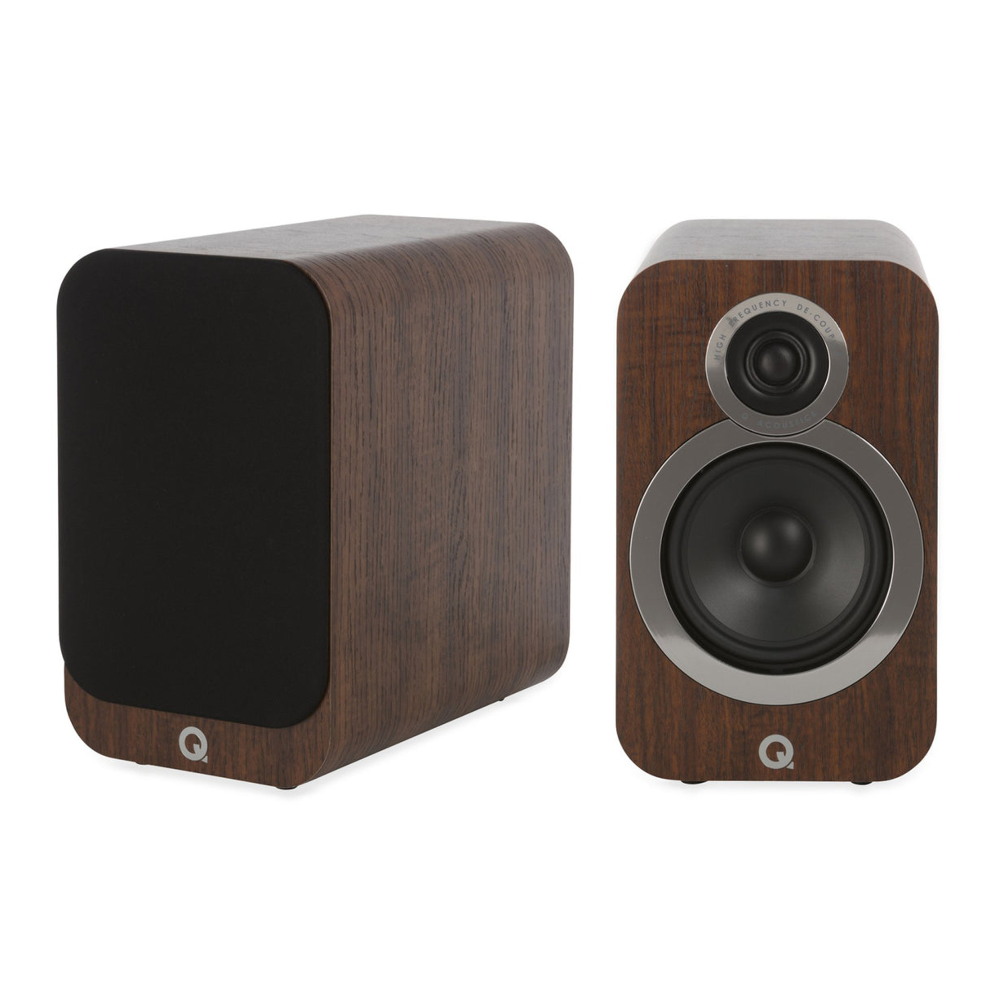 Q Acoustics 3020i haut-parleur 2-voies Noyer Avec fil - Neuf