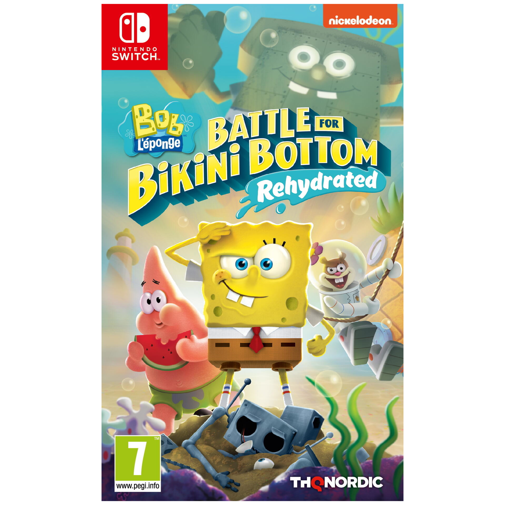 Spongebob Squarepants: Battle For Bikini Bottom Rehydrated Nintendo Switch - vue 8