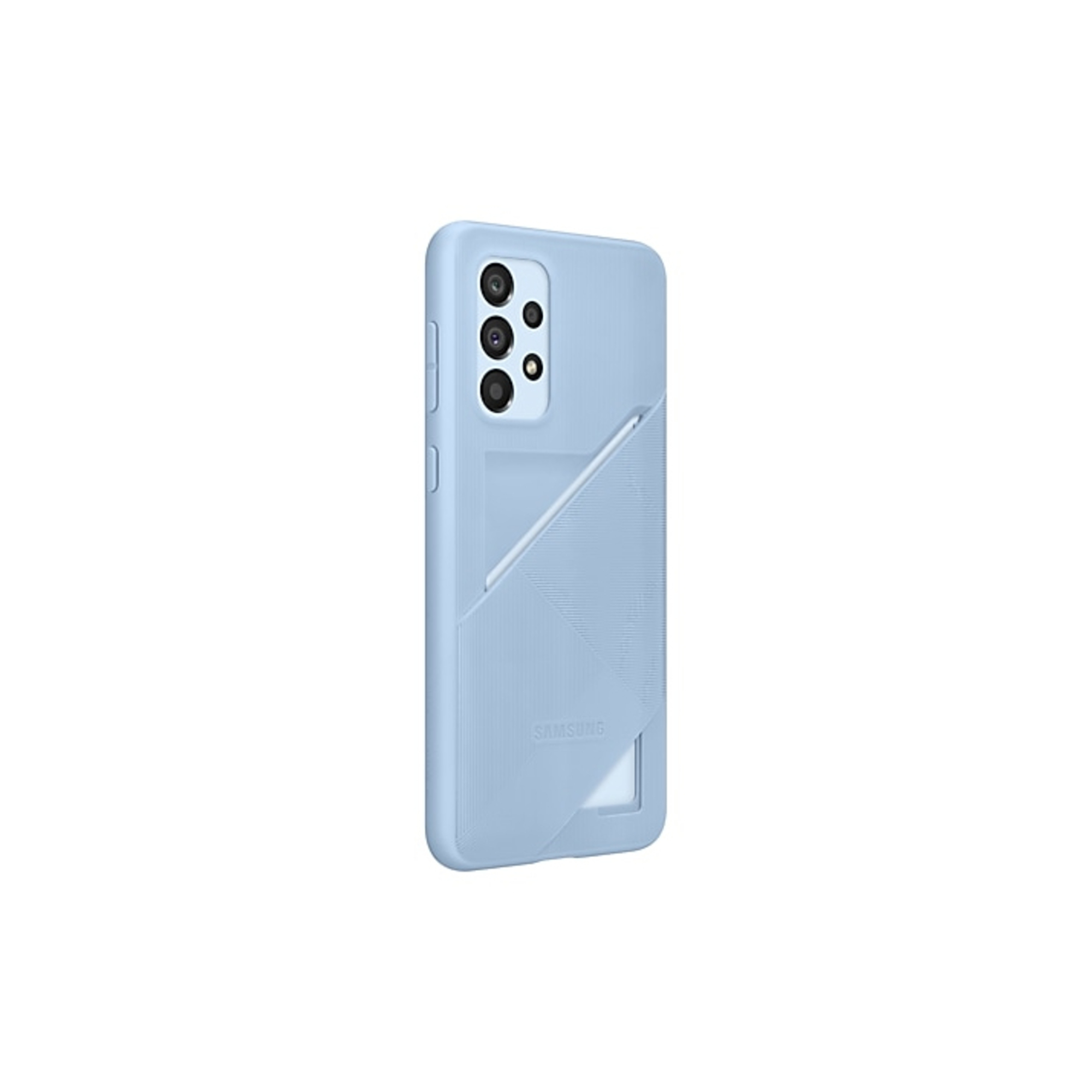 Coque pour Samsung G A33 5G souple Ultra fine avec porte carte intégrée Arctique - vue 3