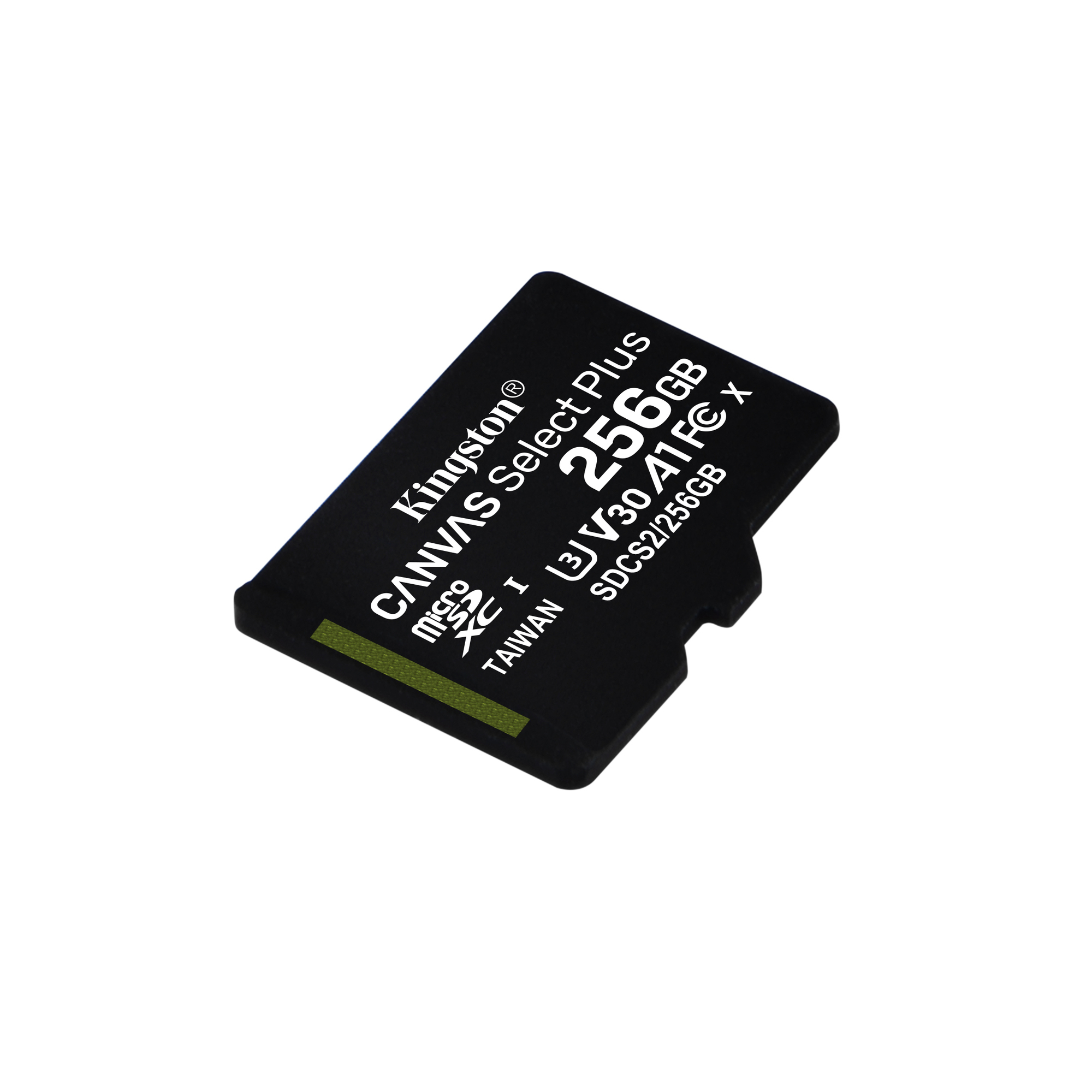 Kingston Technology Canvas Select Carte micSDXC Plus 100R A1 C10 de 256 Go + ADP - Neuf