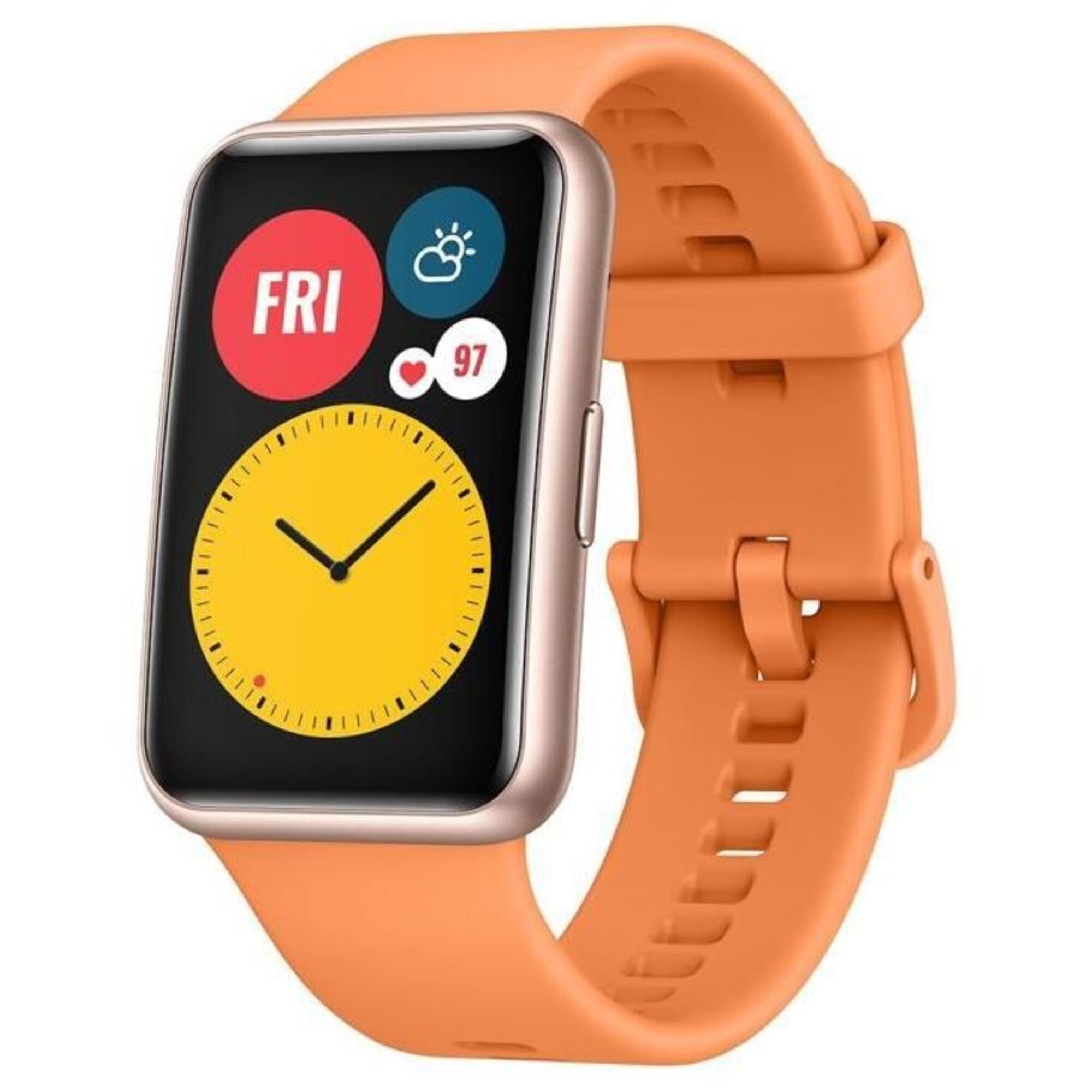 Huawei watch fit orange