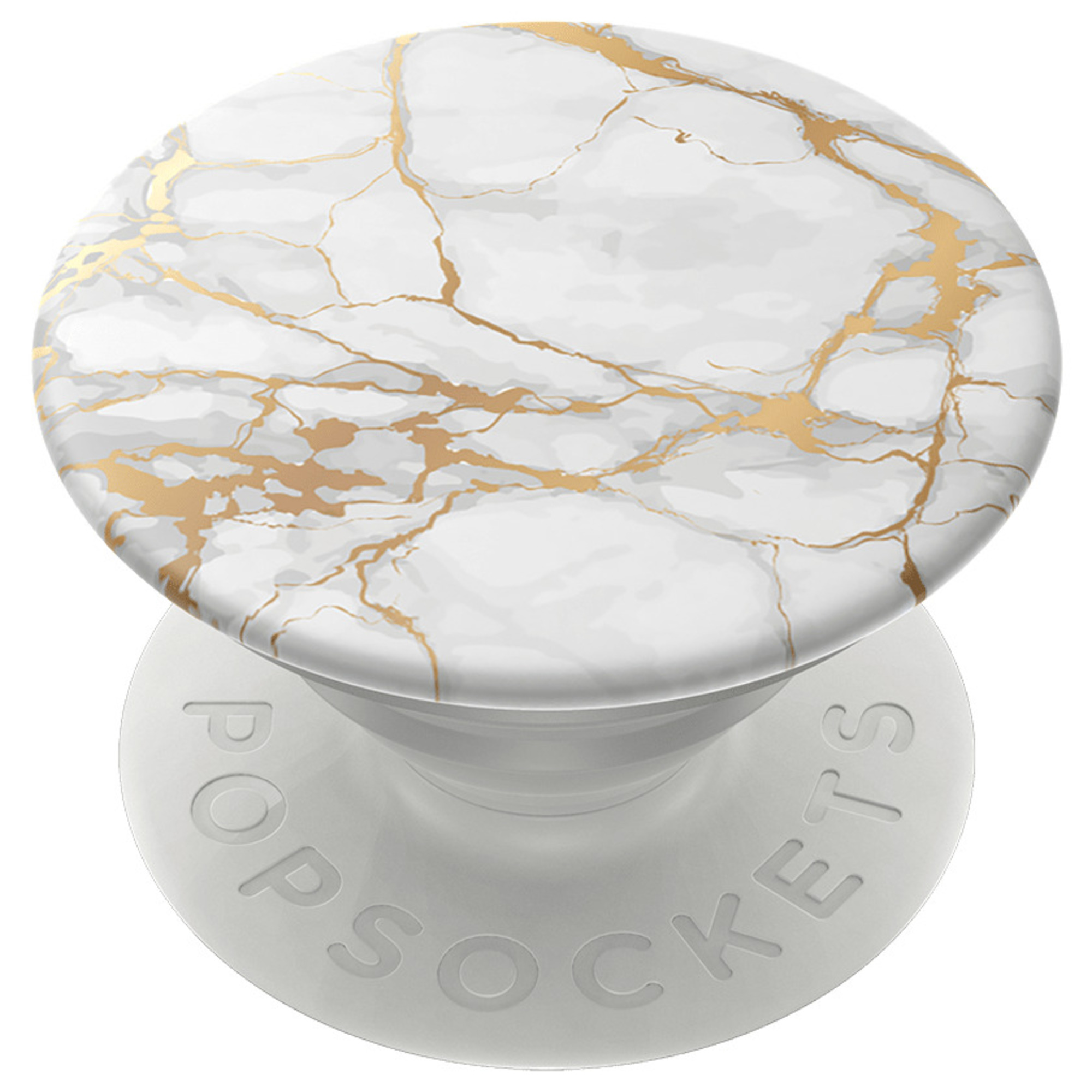 Pop Grip Gén 2 Oro Lutz Mármol Popsockets - nuevo
