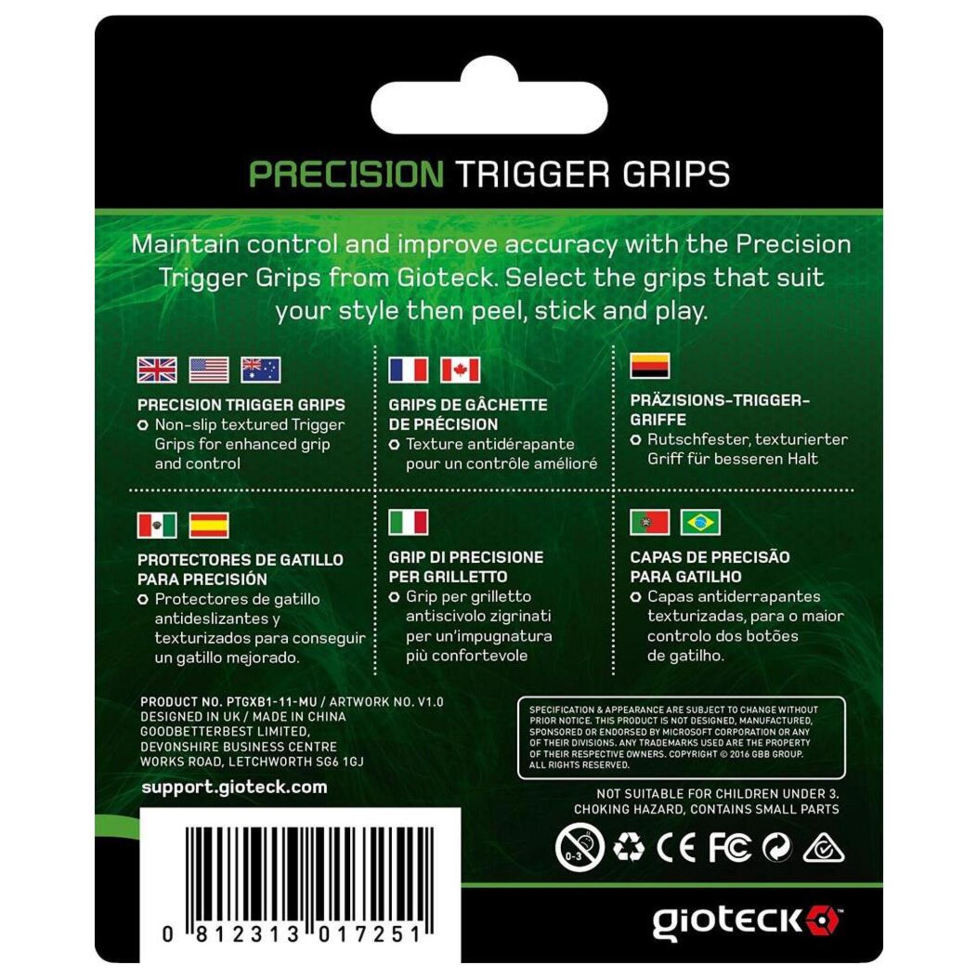 Gioteck Précision Trigger Grips pour Xbox One - Neuf