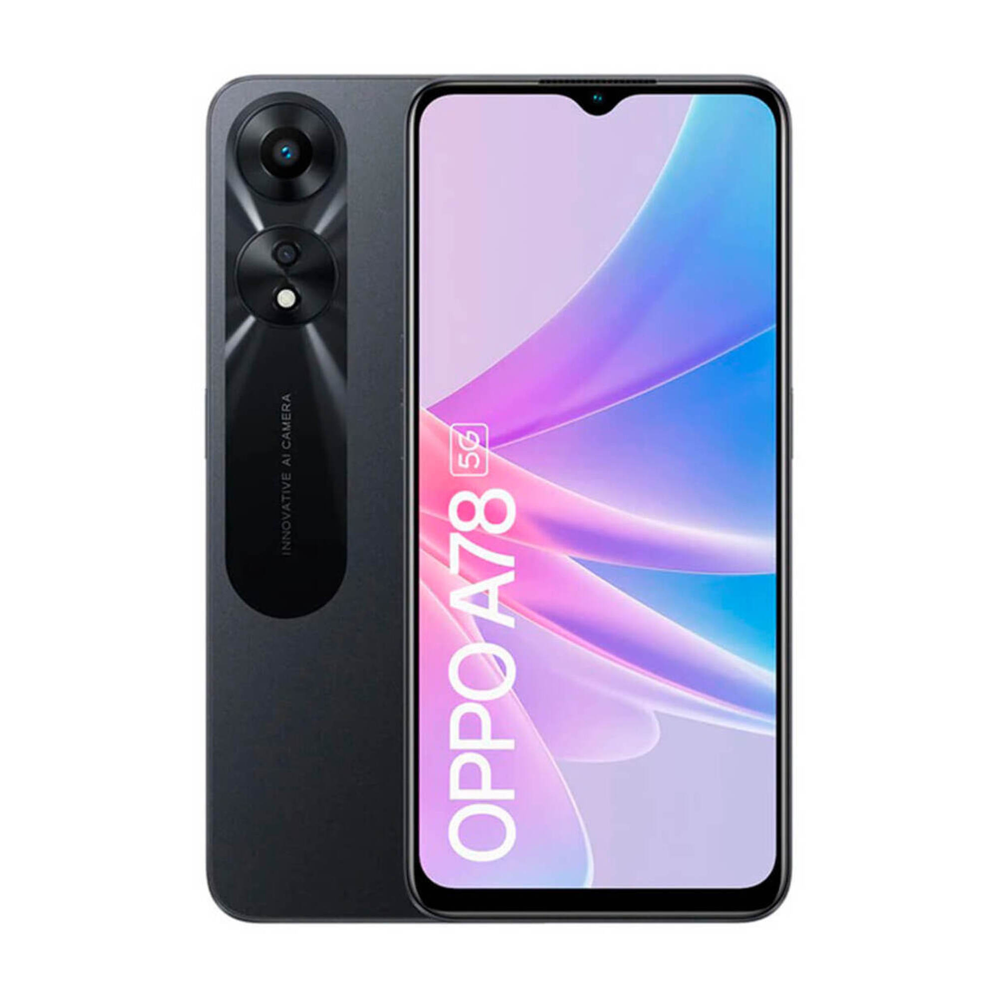 OPPO A78 (5G) 128 Go, Noir, débloqué - Très bon état