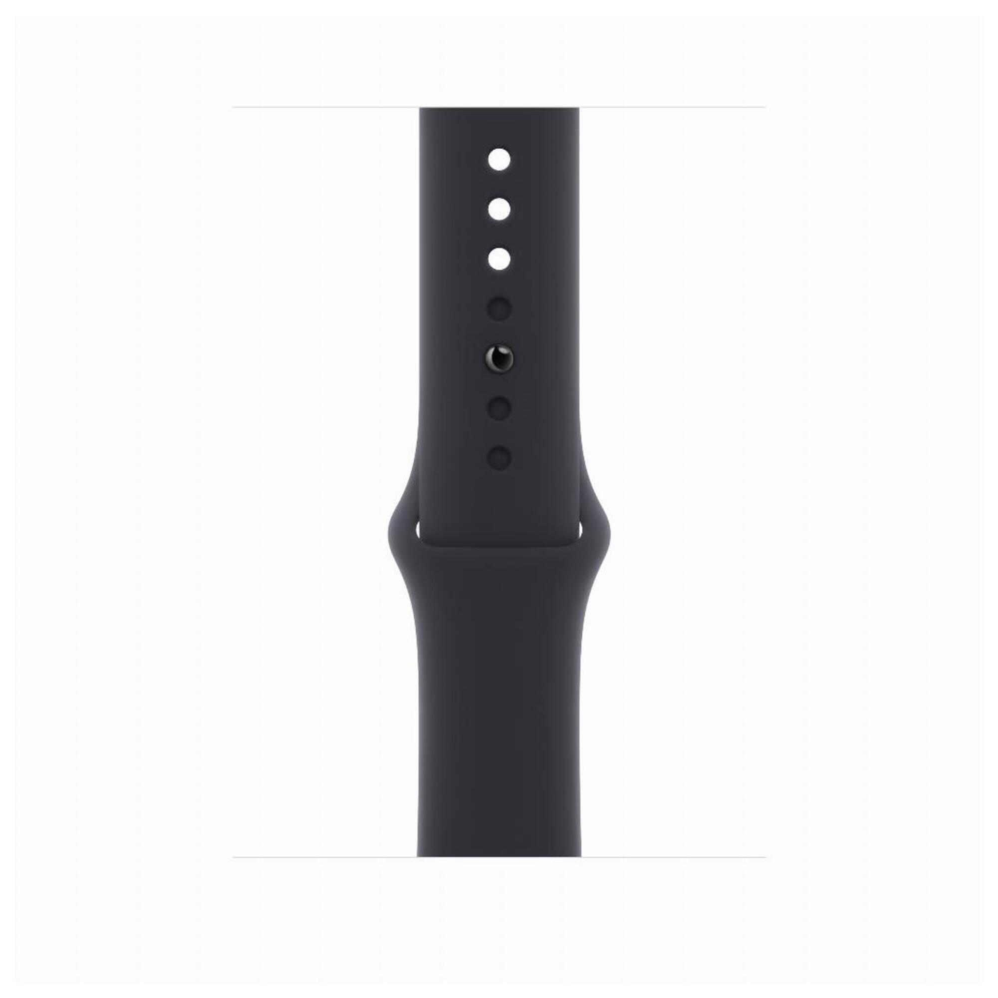 Bracelet Sport pour Apple Watch 45 mm - Noir - Neuf