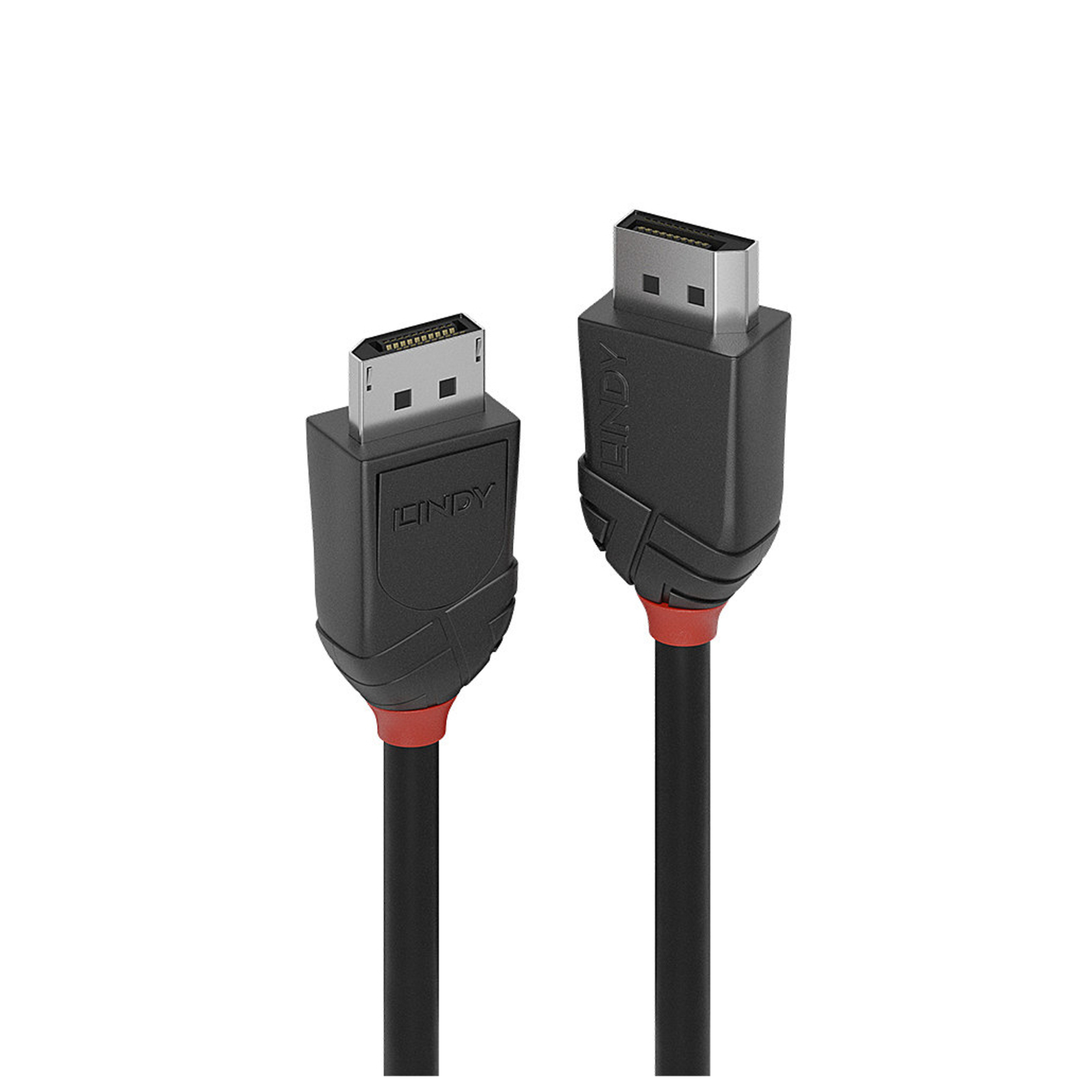 Lindy Câble DisplayPort 1.2, Black Line, 1m - Neuf